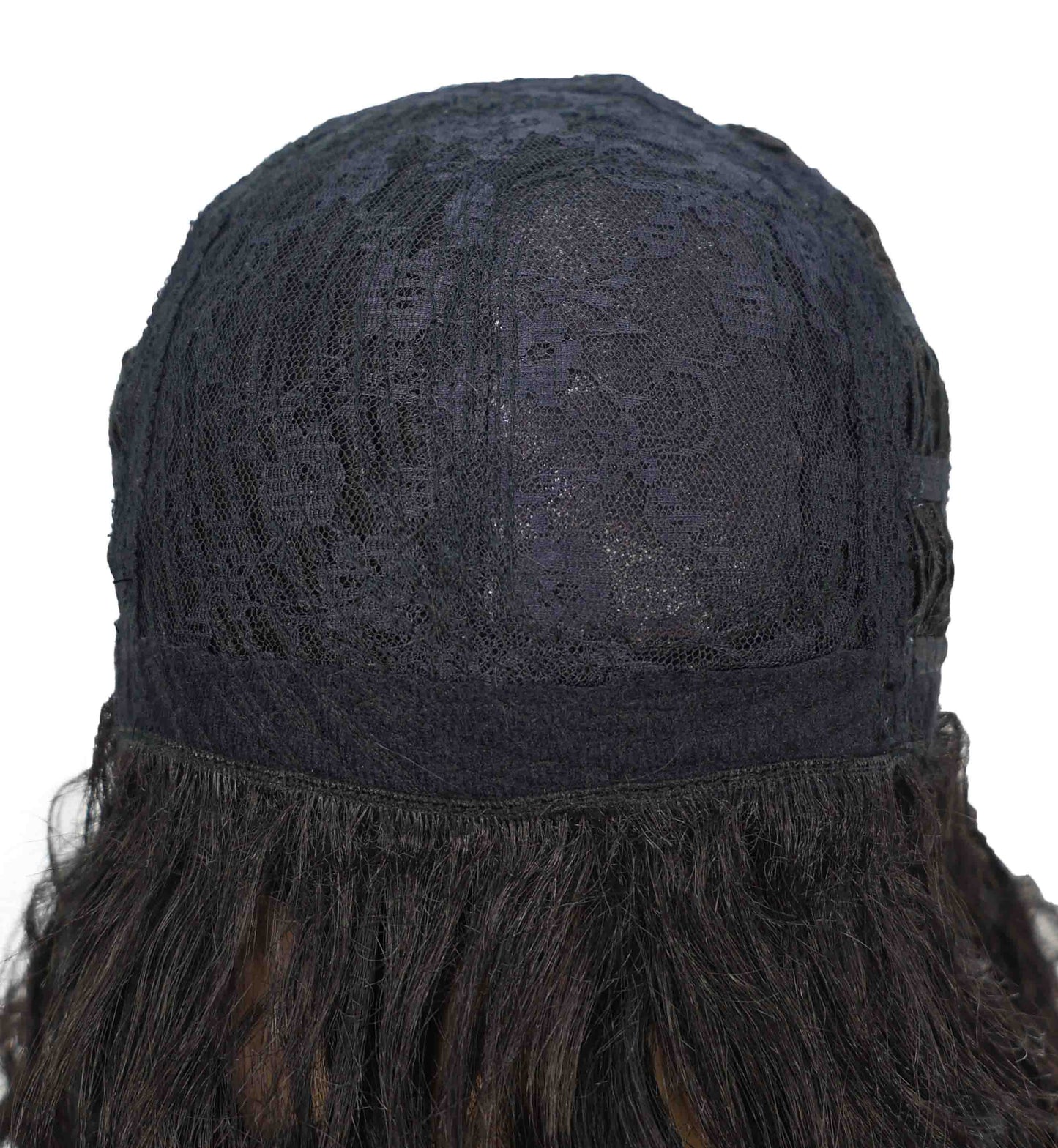 Nanette Soft, Flowing Shoulder-Length Wavy 12" Full Wig with Side Part