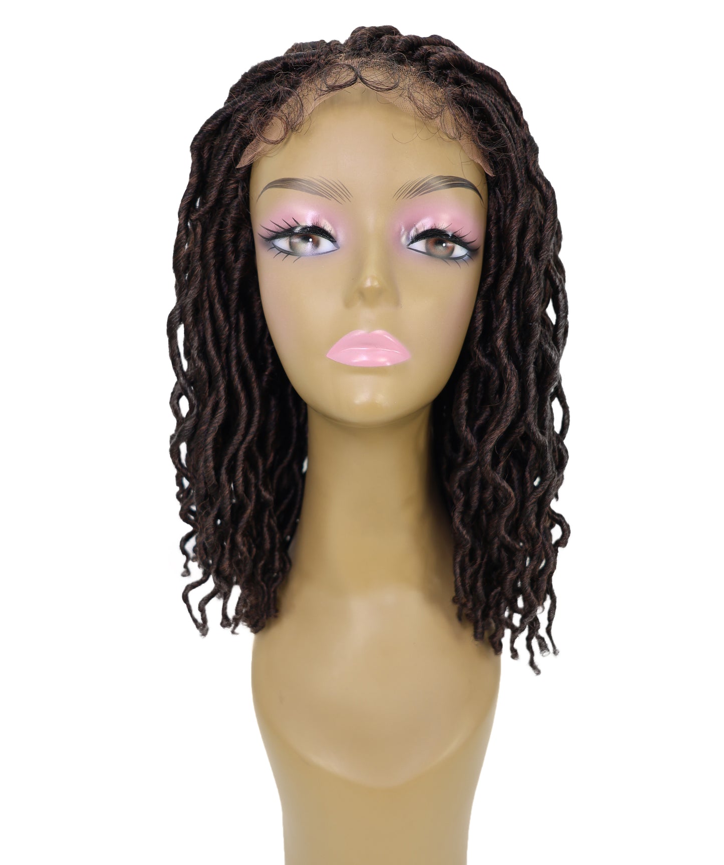 Estella 13 inch Long Spiral Curly with Rich Layers and Side Part