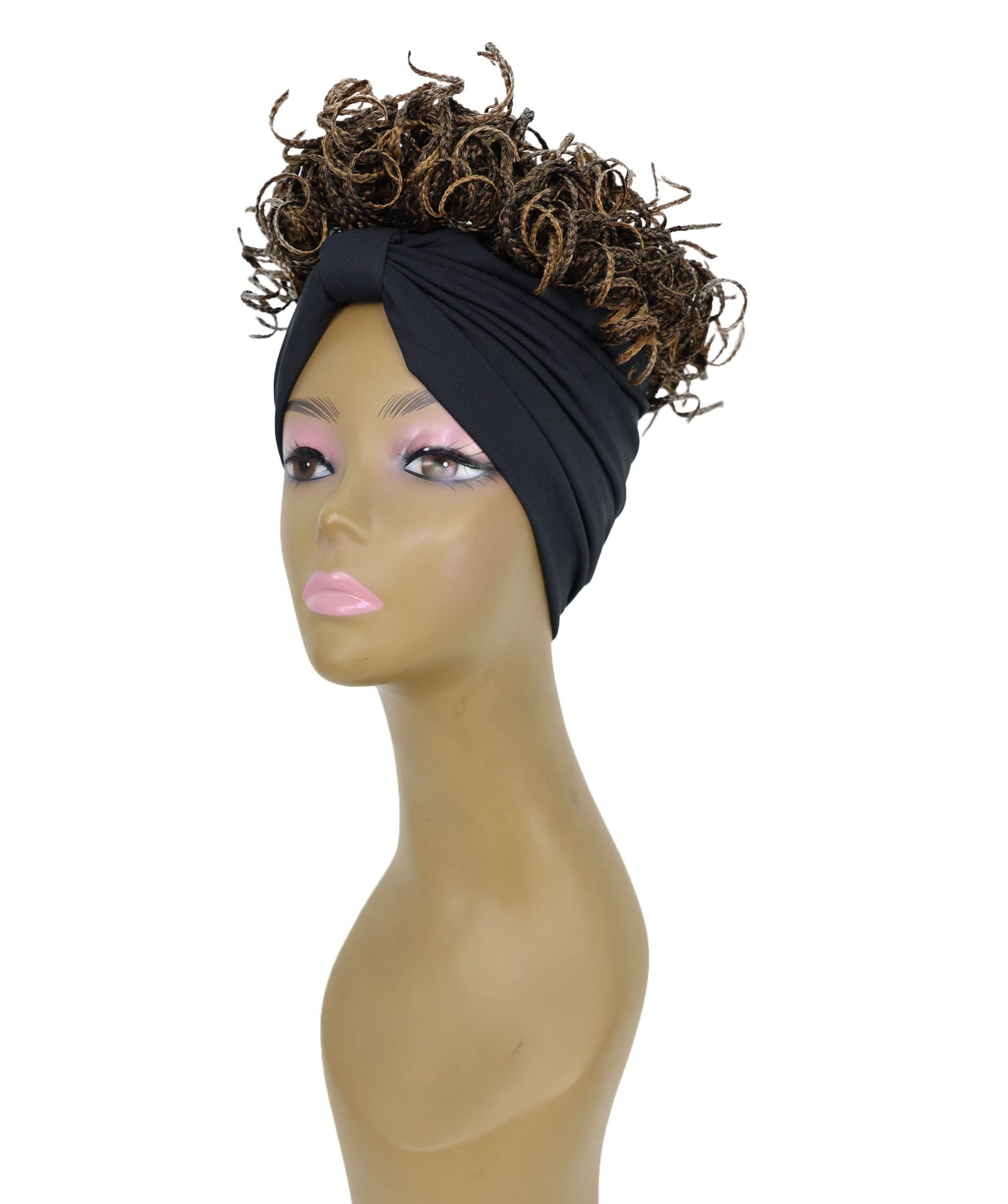 Lolita 10 Inch Short Curly Wig with Hairband Effortless Style & Comfort