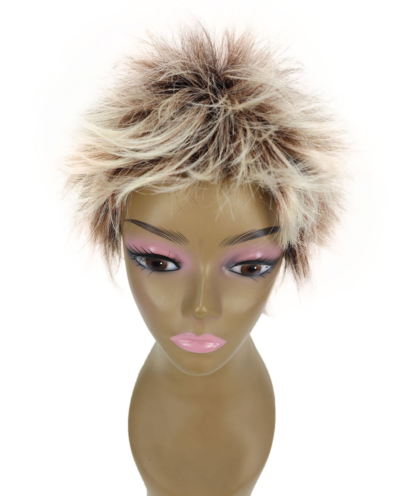 Brandice Short Layered Straight Shag Wig for Everyday Confidence