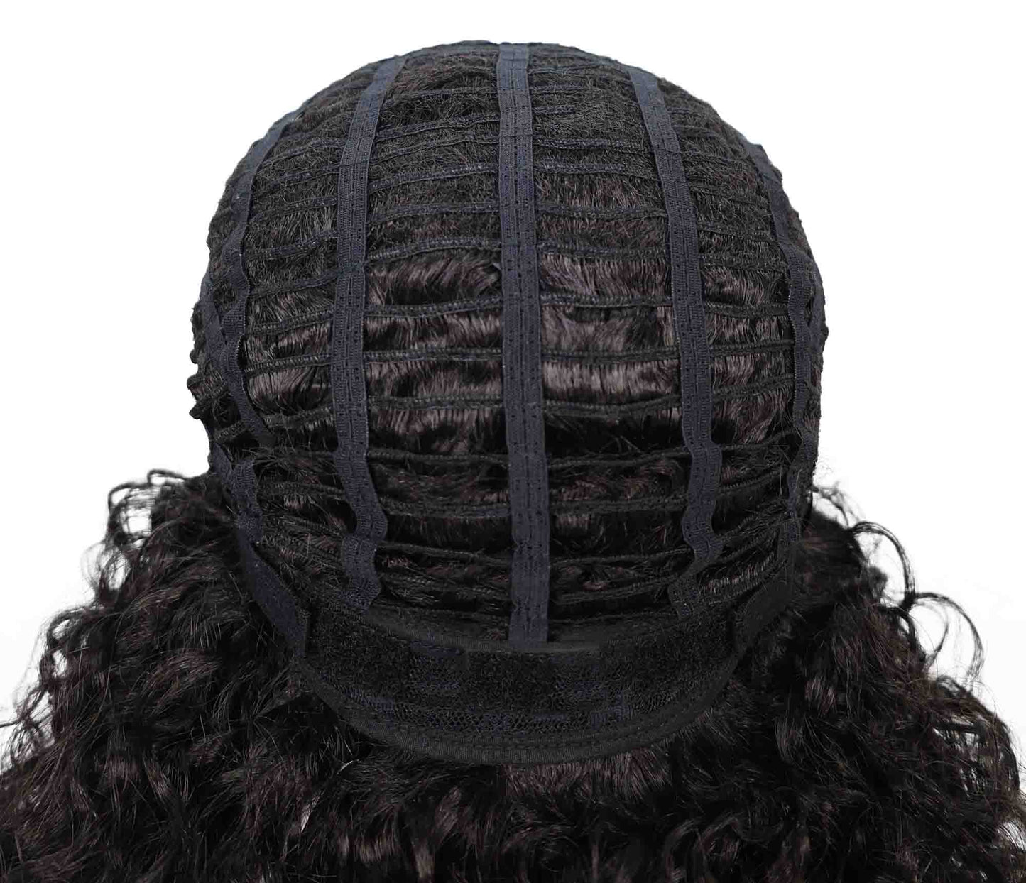 Lyon Natural Look, Full Volume & Easy Styling Shoulder-Length Curly 14" Full Wig for Women