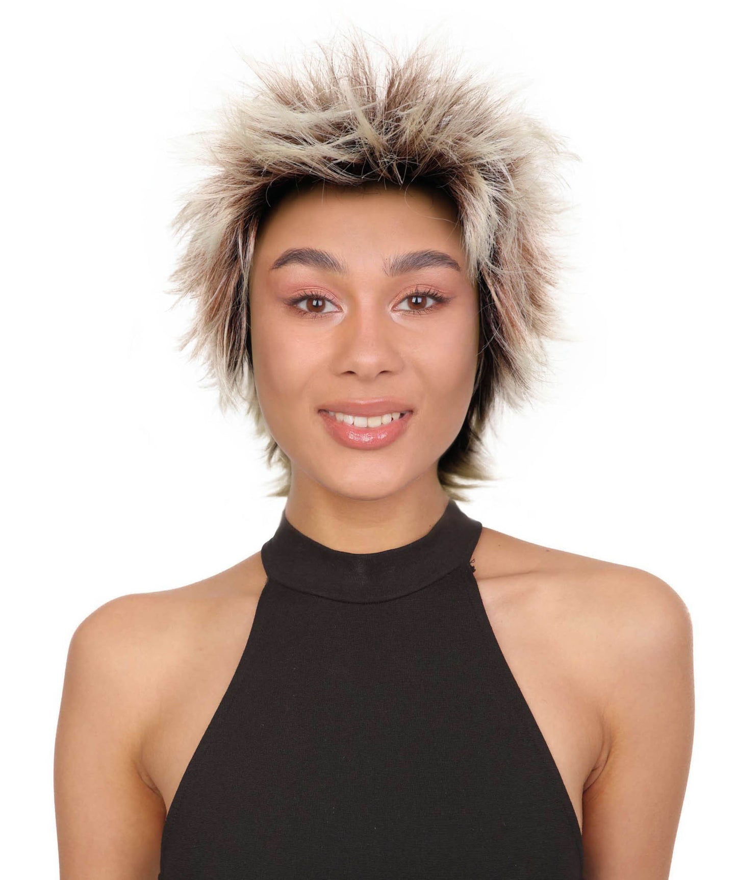 Brandice Short Layered Straight Shag Wig for Everyday Confidence