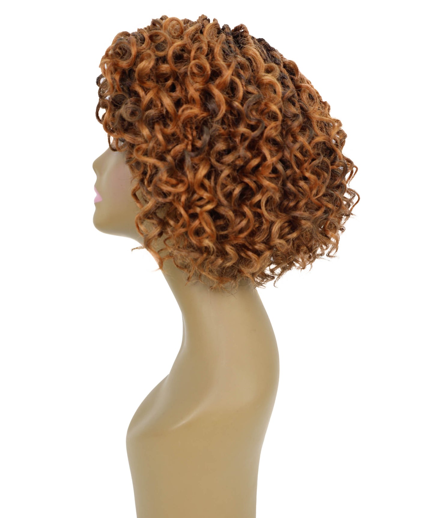 Tee Natural Volume & Effortless Elegance Short Curly Side-Parted Wig