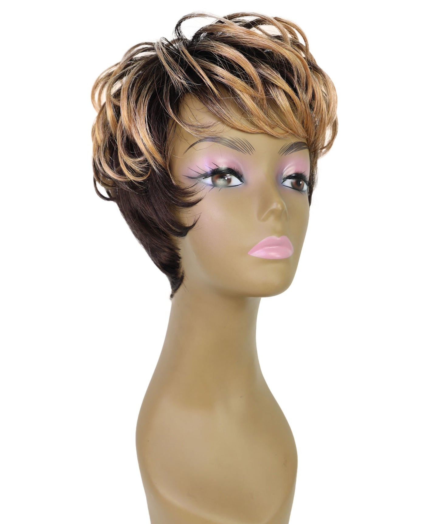 Broadway Sleek Pixie Cut 9.5 inch Wig, Premium Synthetic Short full Wig with Natural Hairline & Effortless Elegance