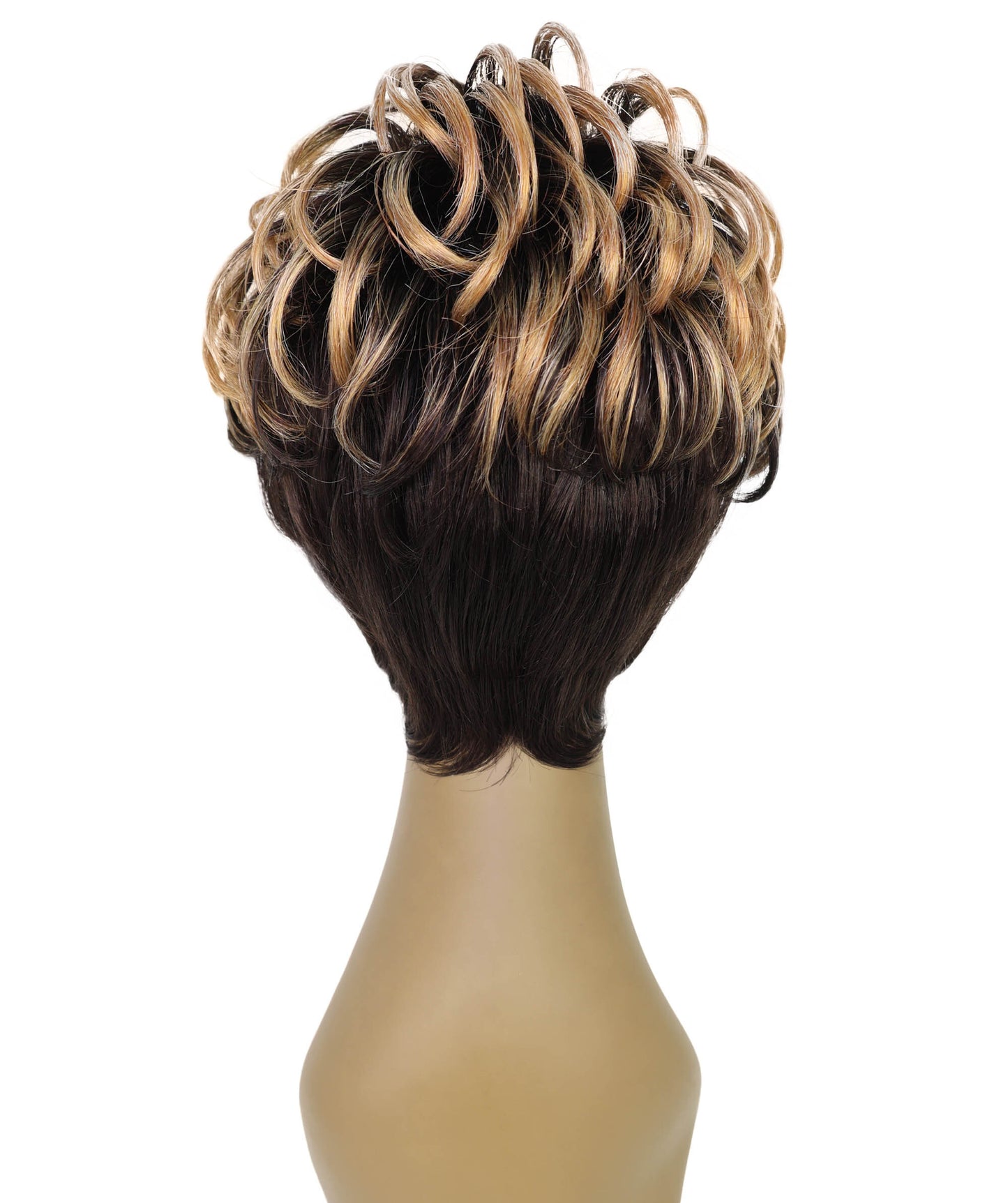 Broadway Sleek Pixie Cut 9.5 inch Wig, Premium Synthetic Short full Wig with Natural Hairline & Effortless Elegance