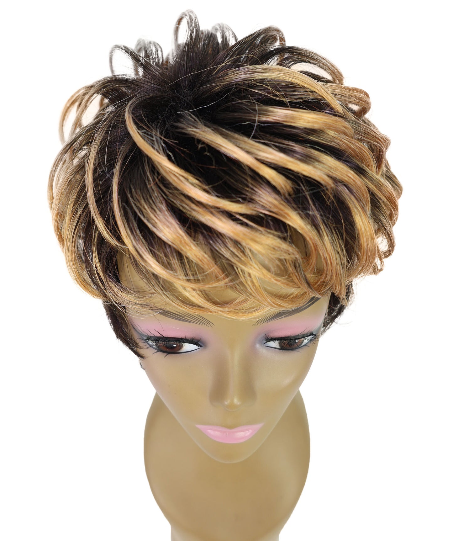 Broadway Sleek Pixie Cut 9.5 inch Wig, Premium Synthetic Short full Wig with Natural Hairline & Effortless Elegance