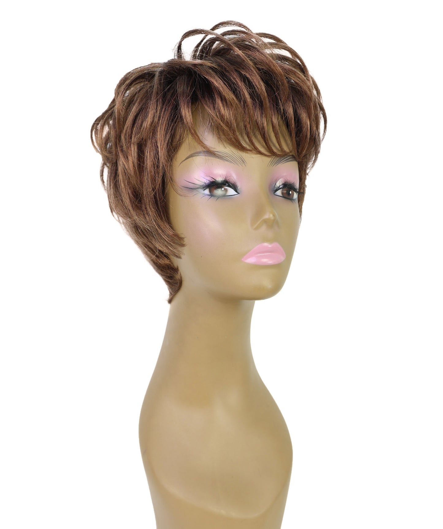 Broadway Sleek Pixie Cut 9.5 inch Wig, Premium Synthetic Short full Wig with Natural Hairline & Effortless Elegance