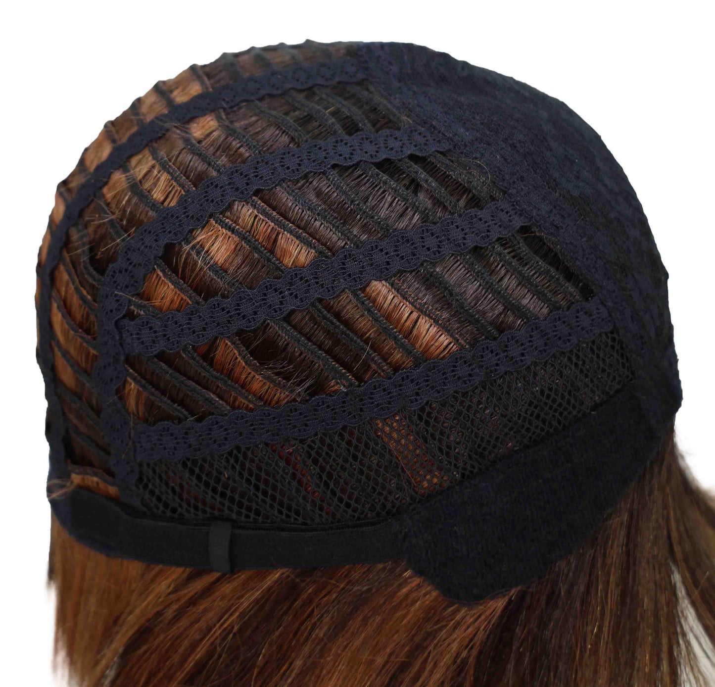 Shelia Mid-Length Human Hair Blend 10 Inch Full Wig Fun & Edgy Shag with Razor-Finished Bob