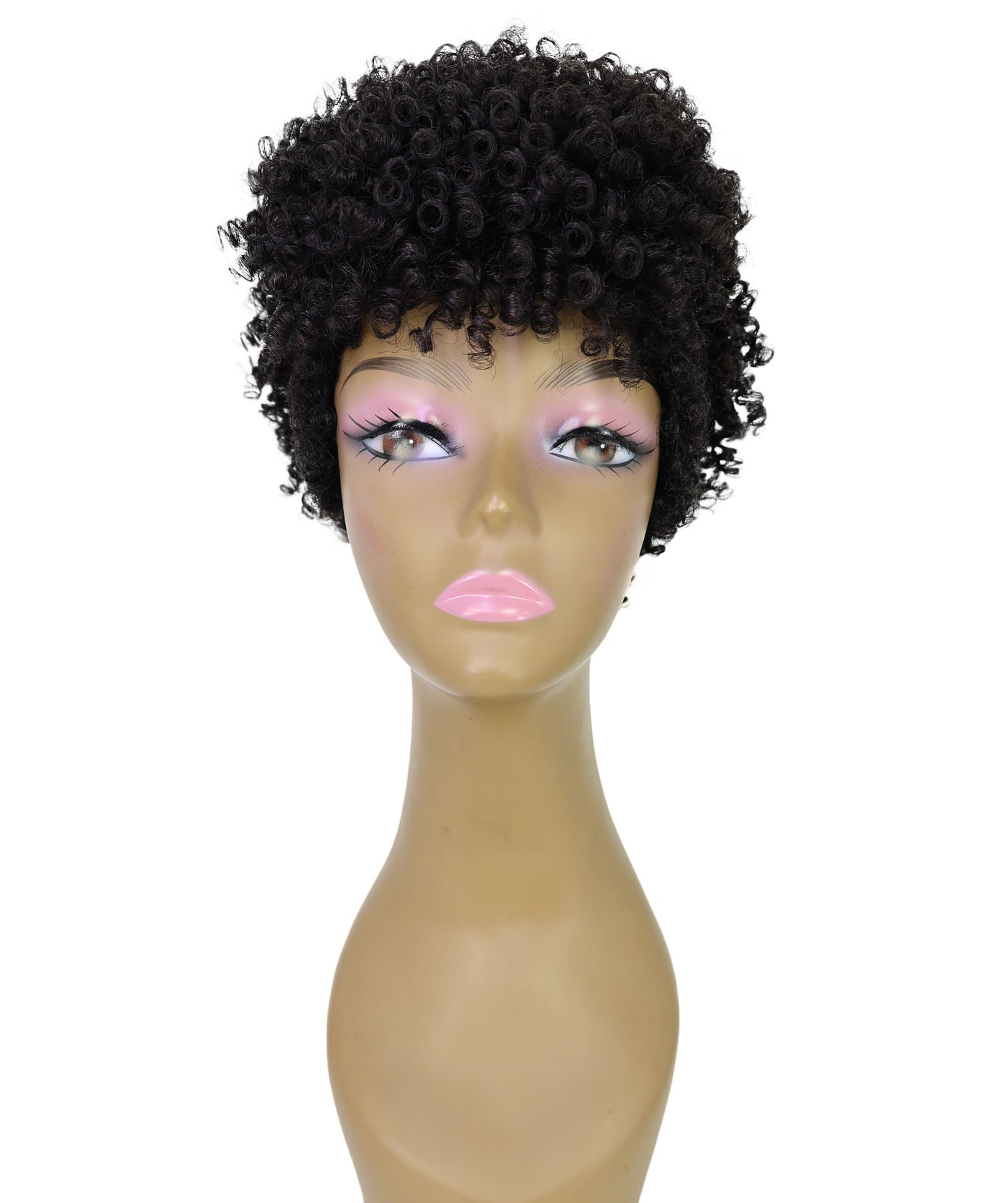 Beebee Sleek Angle-Cut Bob 9 Inch Full Wig with Side Bangs Wig