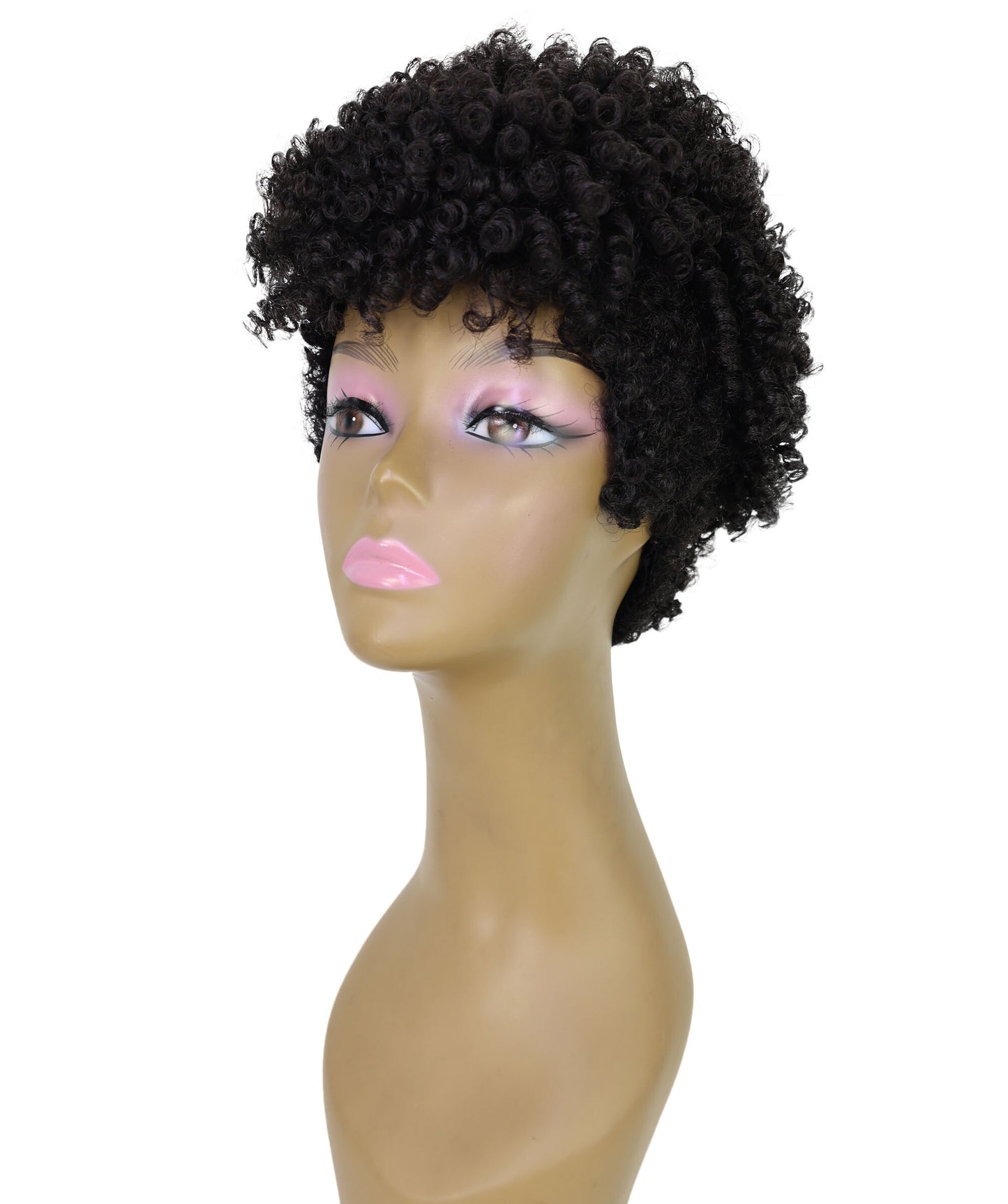 Beebee Sleek Angle-Cut Bob 9 Inch Full Wig with Side Bangs Wig