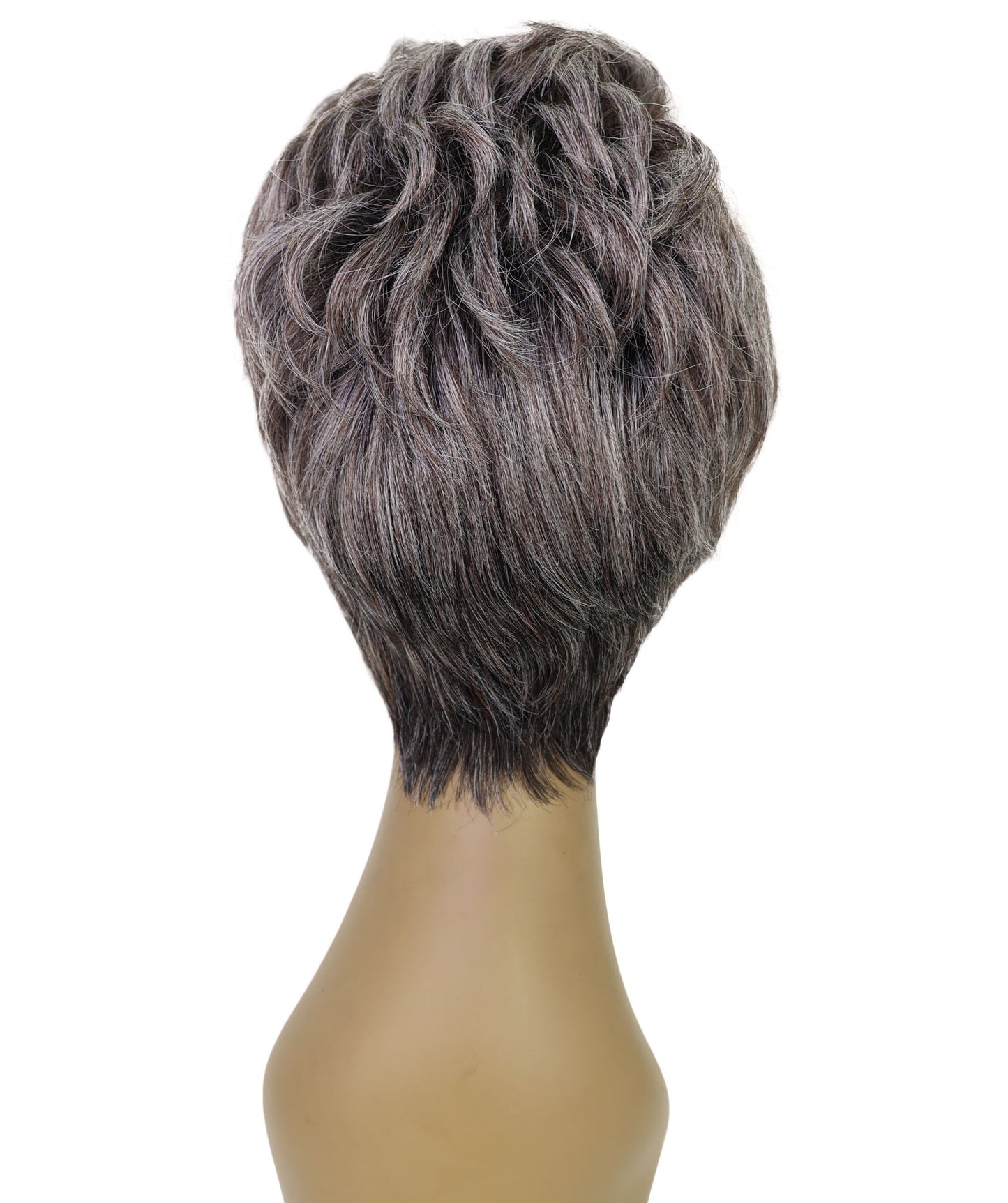 Pia Human Hair Blend Short Wavy Wig Effortless Waves with Soft Layers