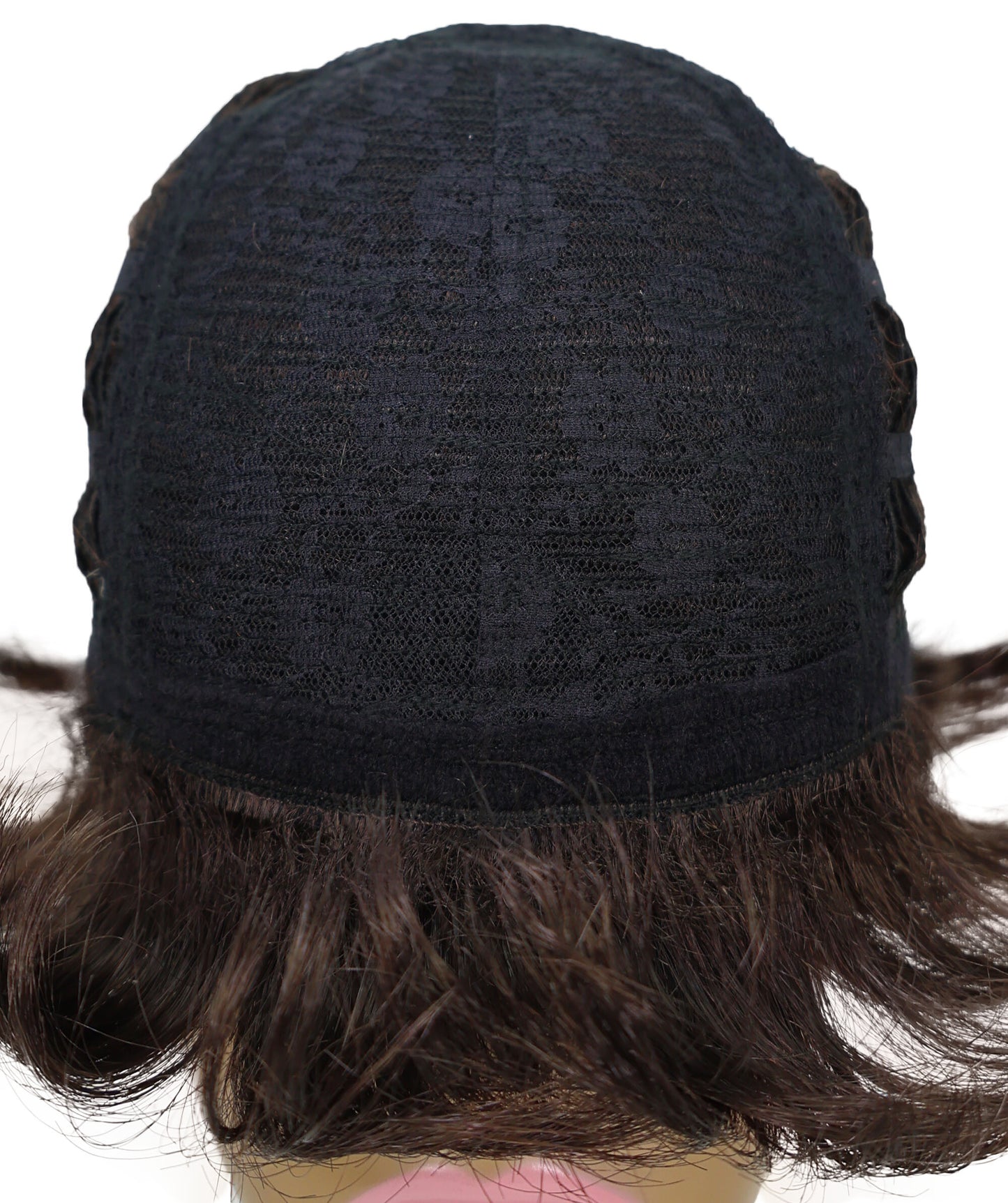 Abdul 14.5 Inch Vintage-Inspired Short Front, Long Back Synthetic Style with Soft Curly Mullet Wig