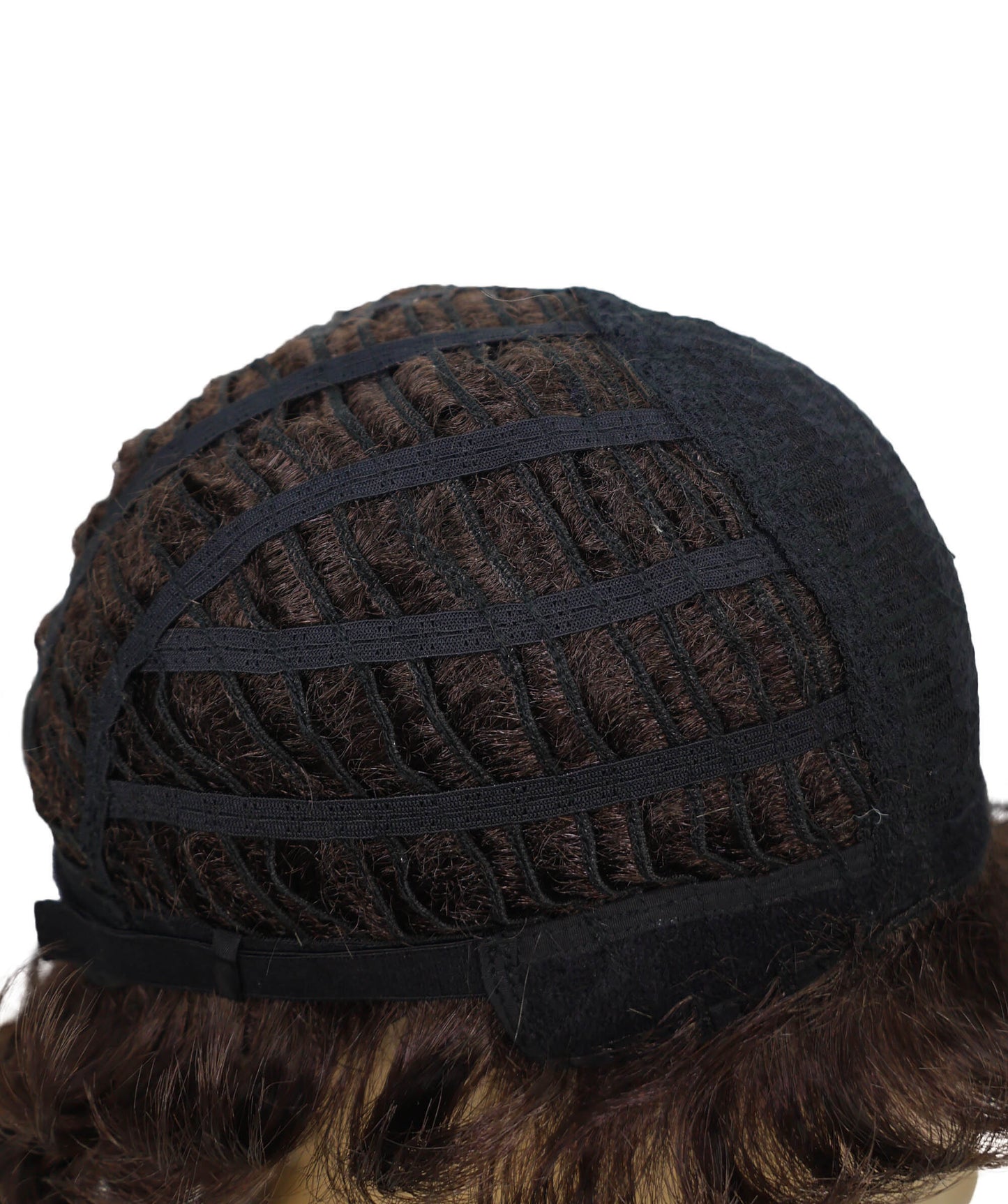 Abdul 14.5 Inch Vintage-Inspired Short Front, Long Back Synthetic Style with Soft Curly Mullet Wig