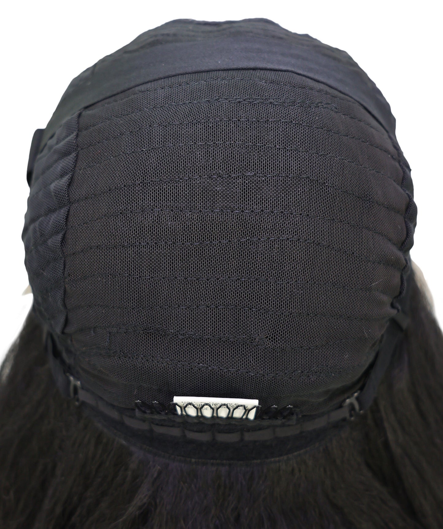 LUXLUXE 24" Long Wavy Lace Frontal Wig Natural Black– 223g Curl Hairpiece for Women Heat Resistant Synthetic Fiber