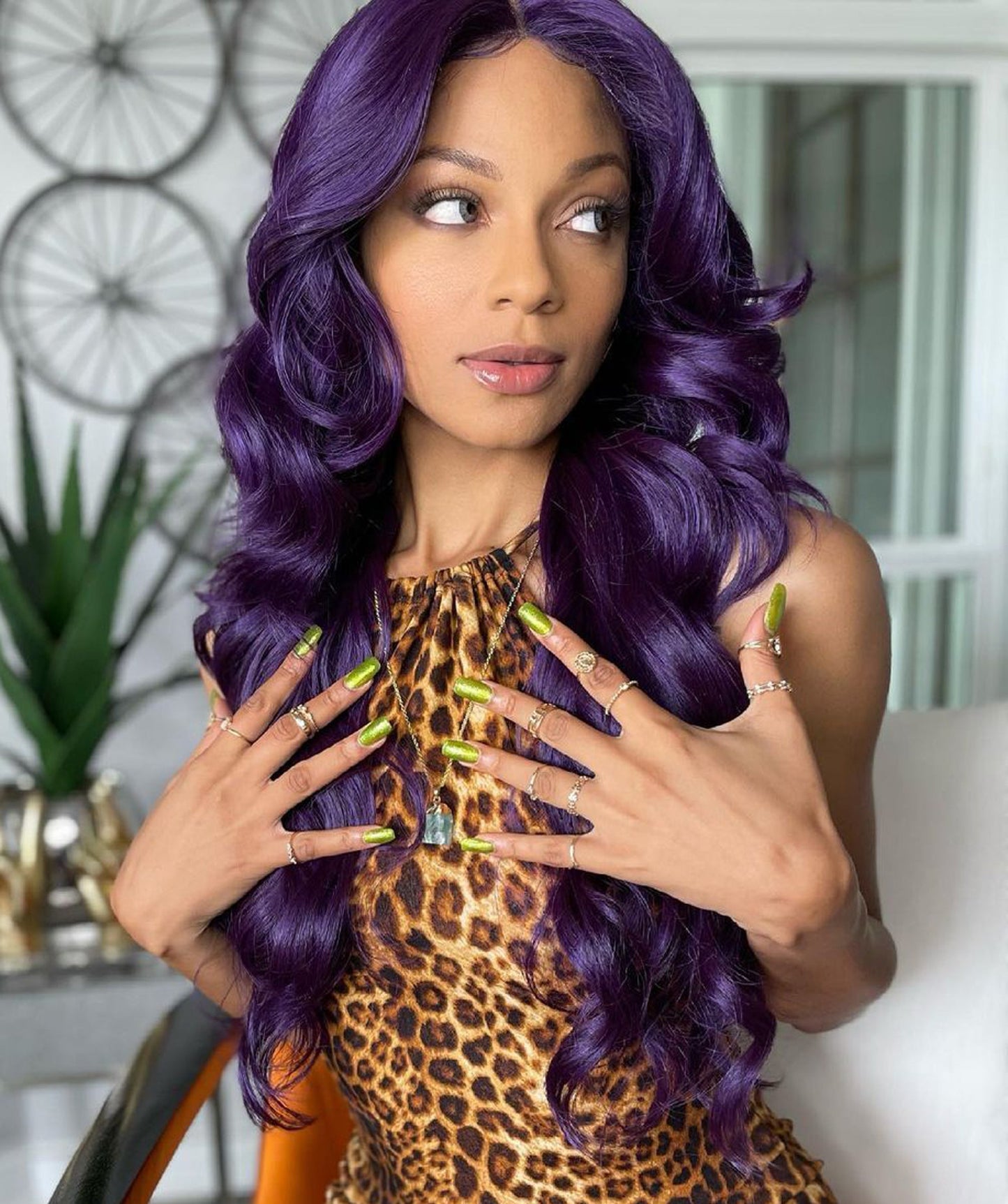 #1B/VIOLET M - Violet Blend