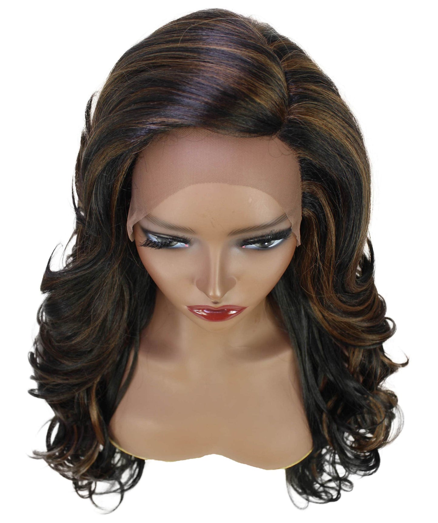 #F1B/30 - Black with Caramel Highlights