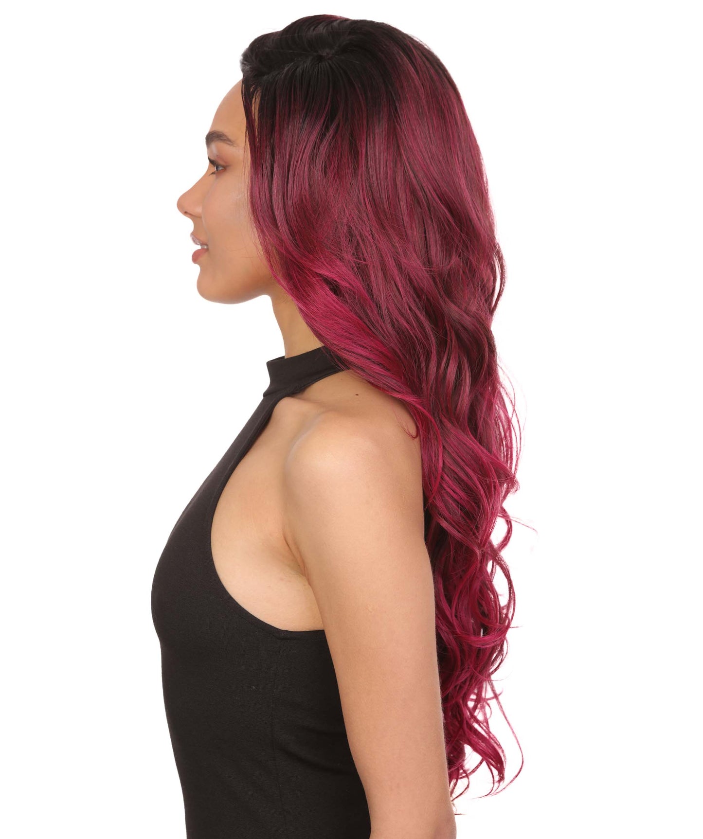 #OT1B/FUSIA - Black to fusia ombre