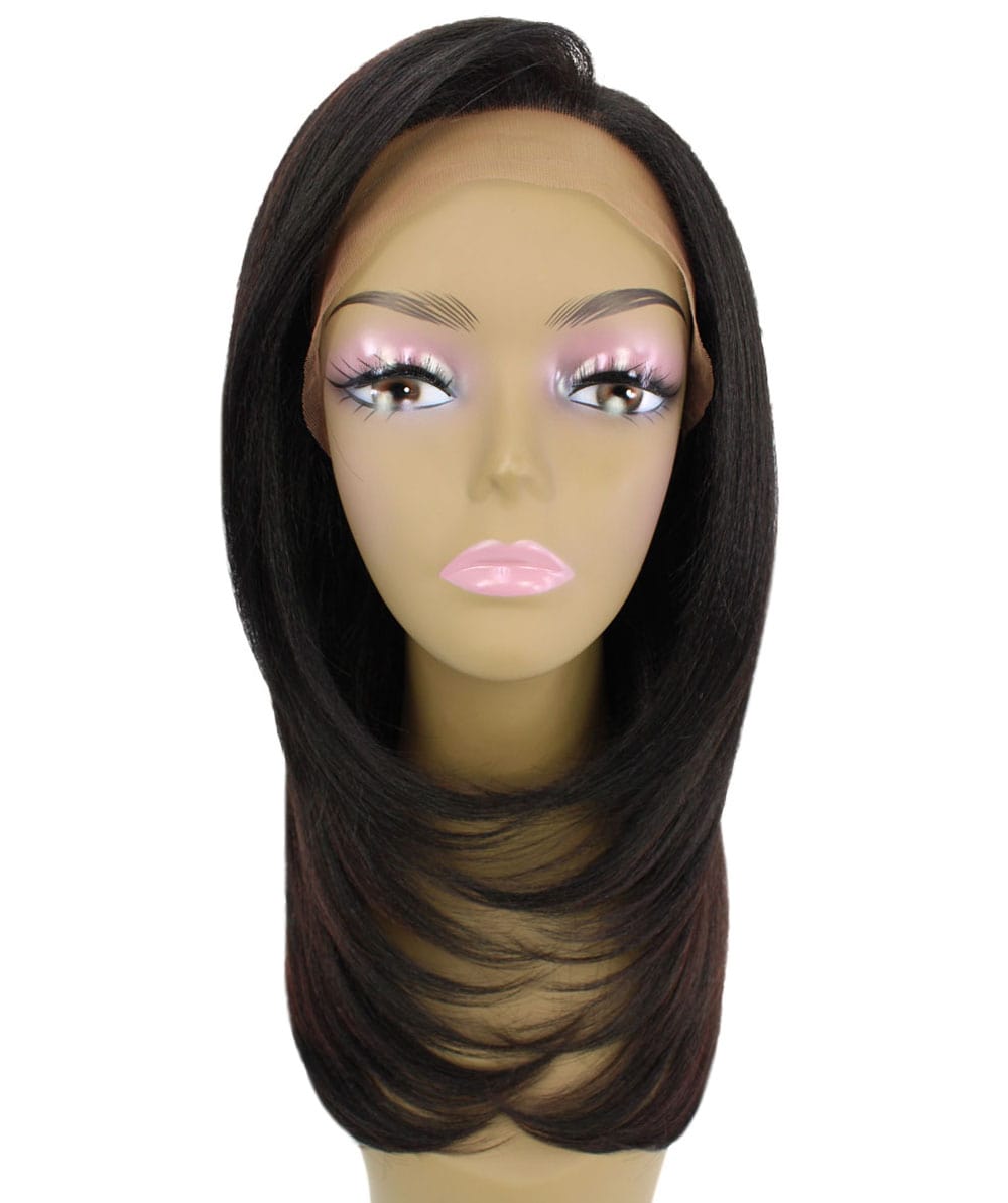 #F1B/33 - Black with Auburn Highlights