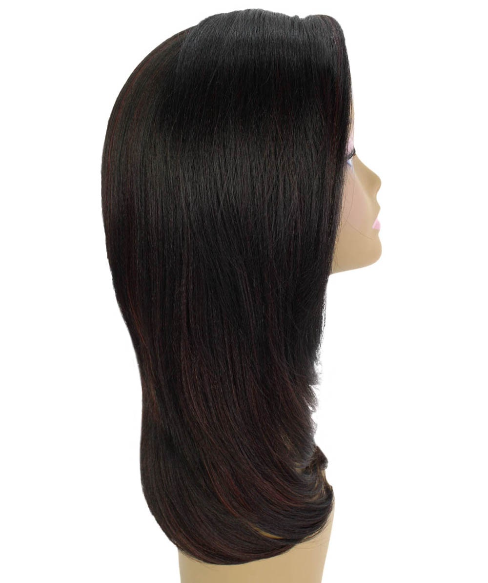 #F1B/33 - Black with Auburn Highlights