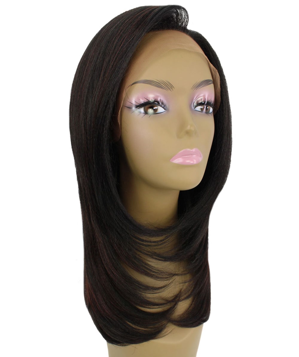 #F1B/33 - Black with Auburn Highlights