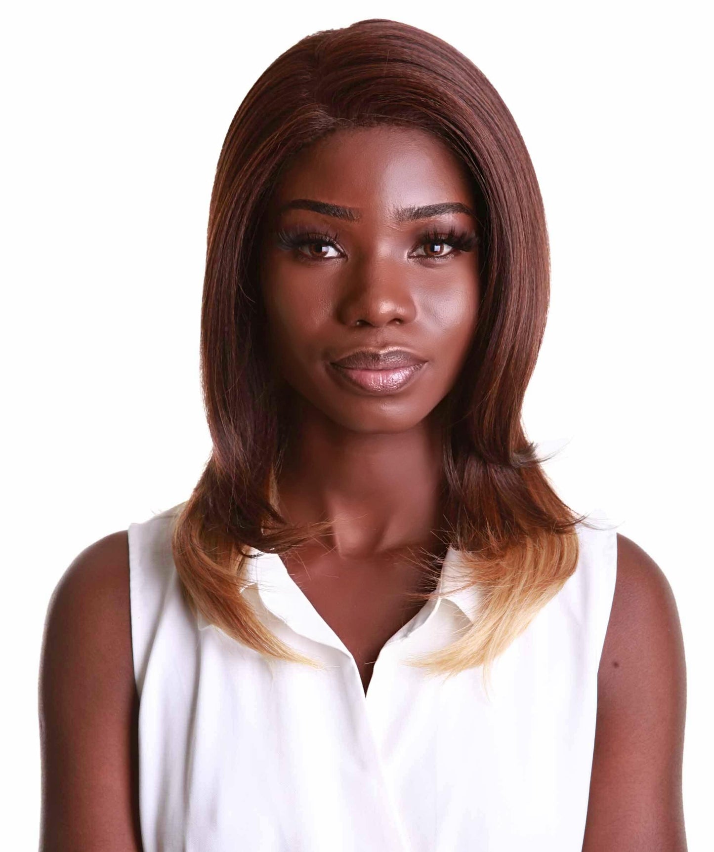 #BX432 - Medium Brown over Blonde