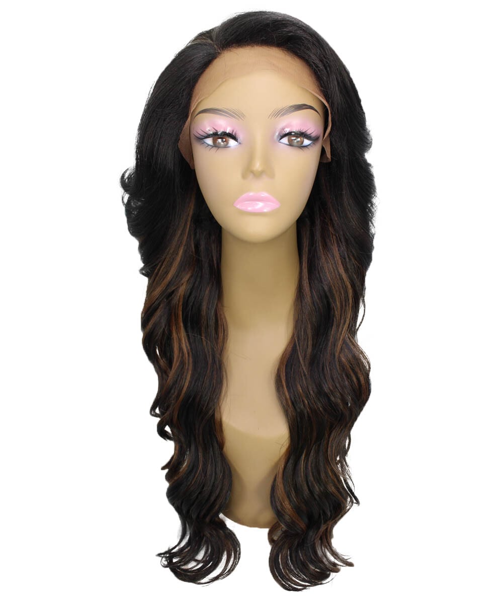 #F1B/30 - Black with Caramel Highlights