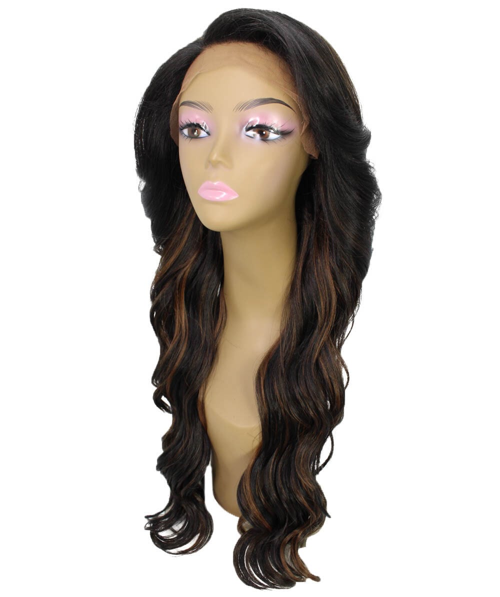 #F1B/30 - Black with Caramel Highlights