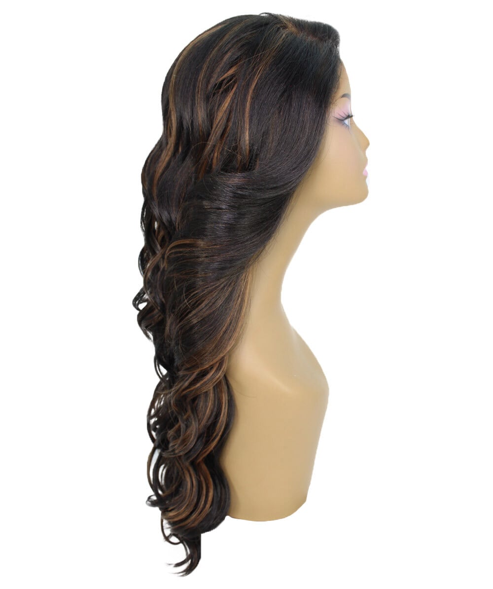 #F1B/30 - Black with Caramel Highlights