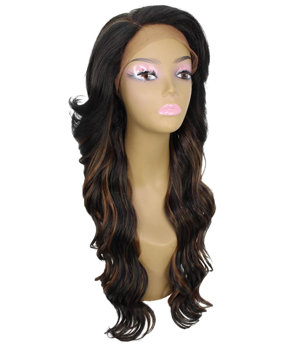 #F1B/30 - Black with Caramel Highlights