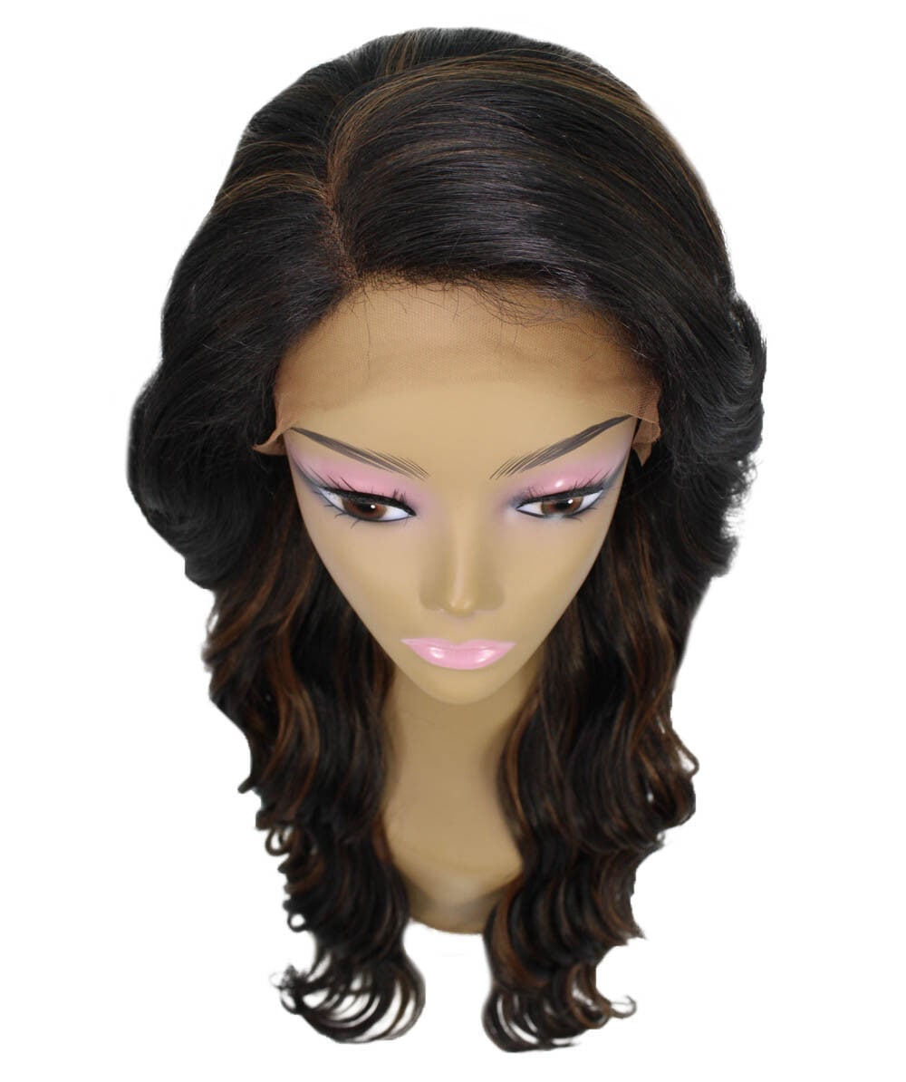 #F1B/30 - Black with Caramel Highlights