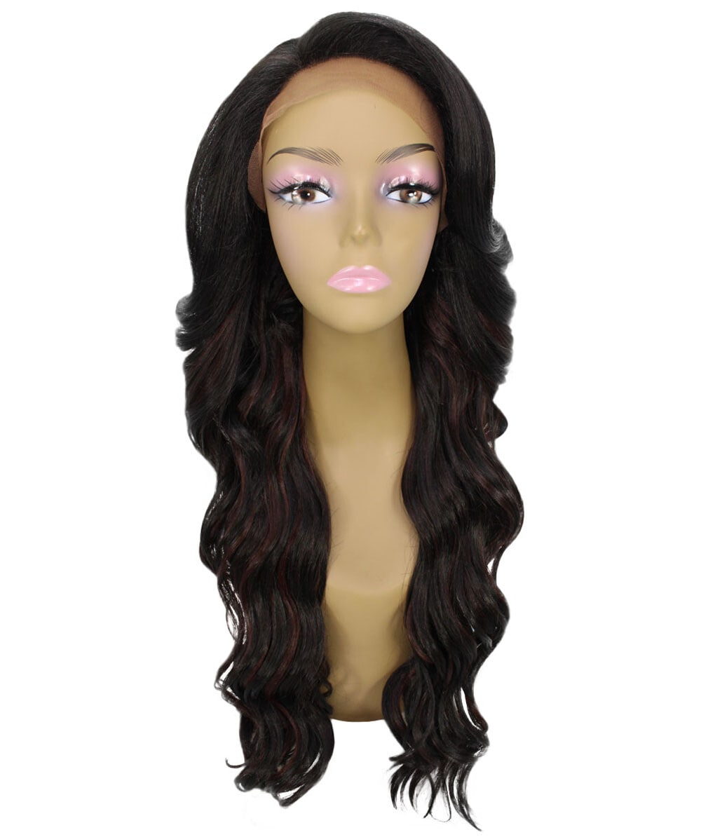 #F1B/33 - Black with Auburn Highlights
