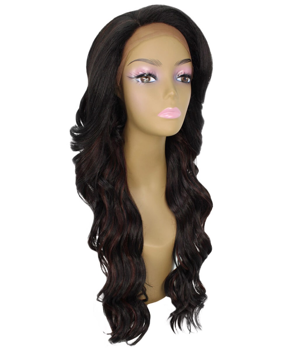 #F1B/33 - Black with Auburn Highlights