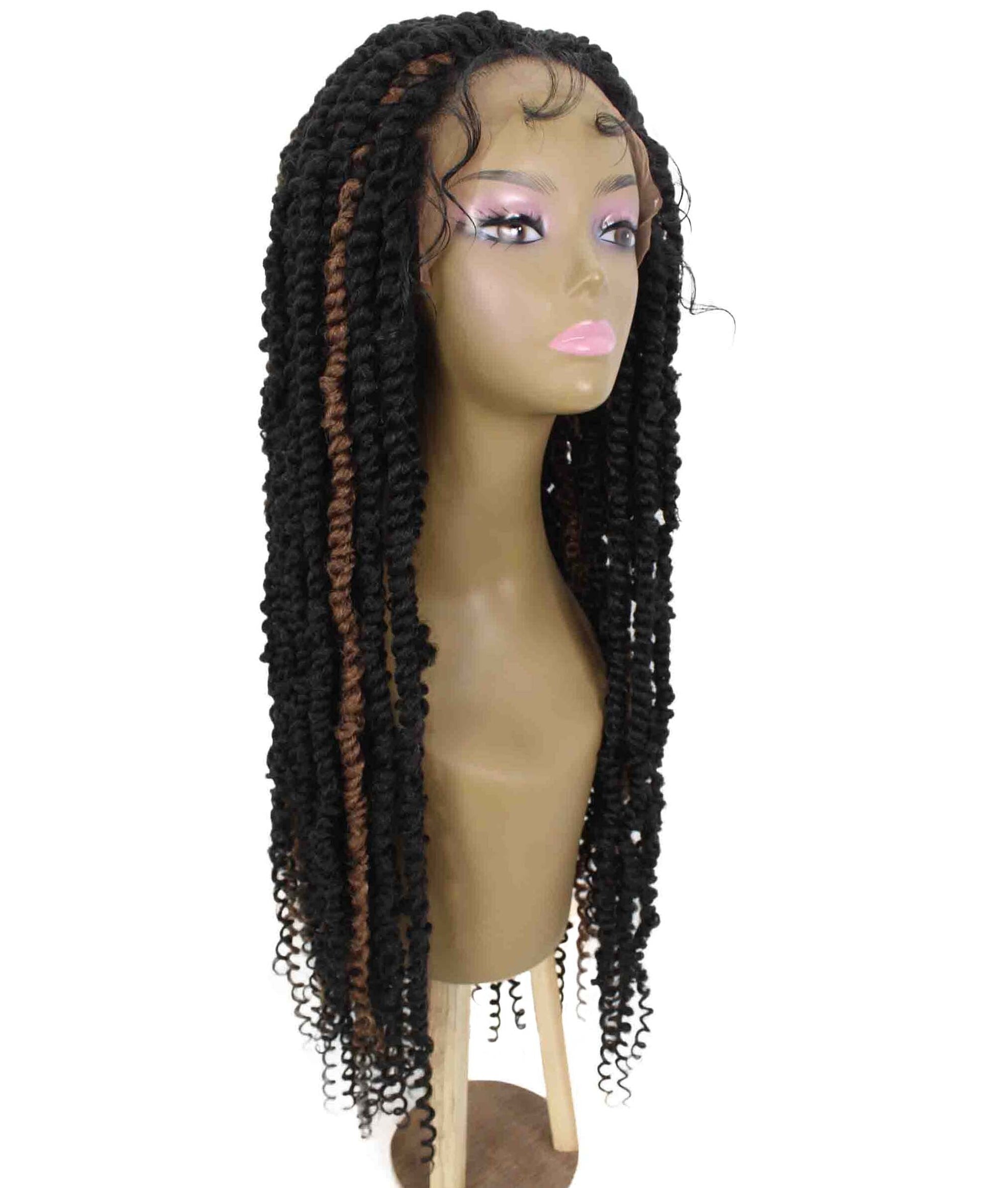 #1B/30HE - Black with Medium Brown Lowlights