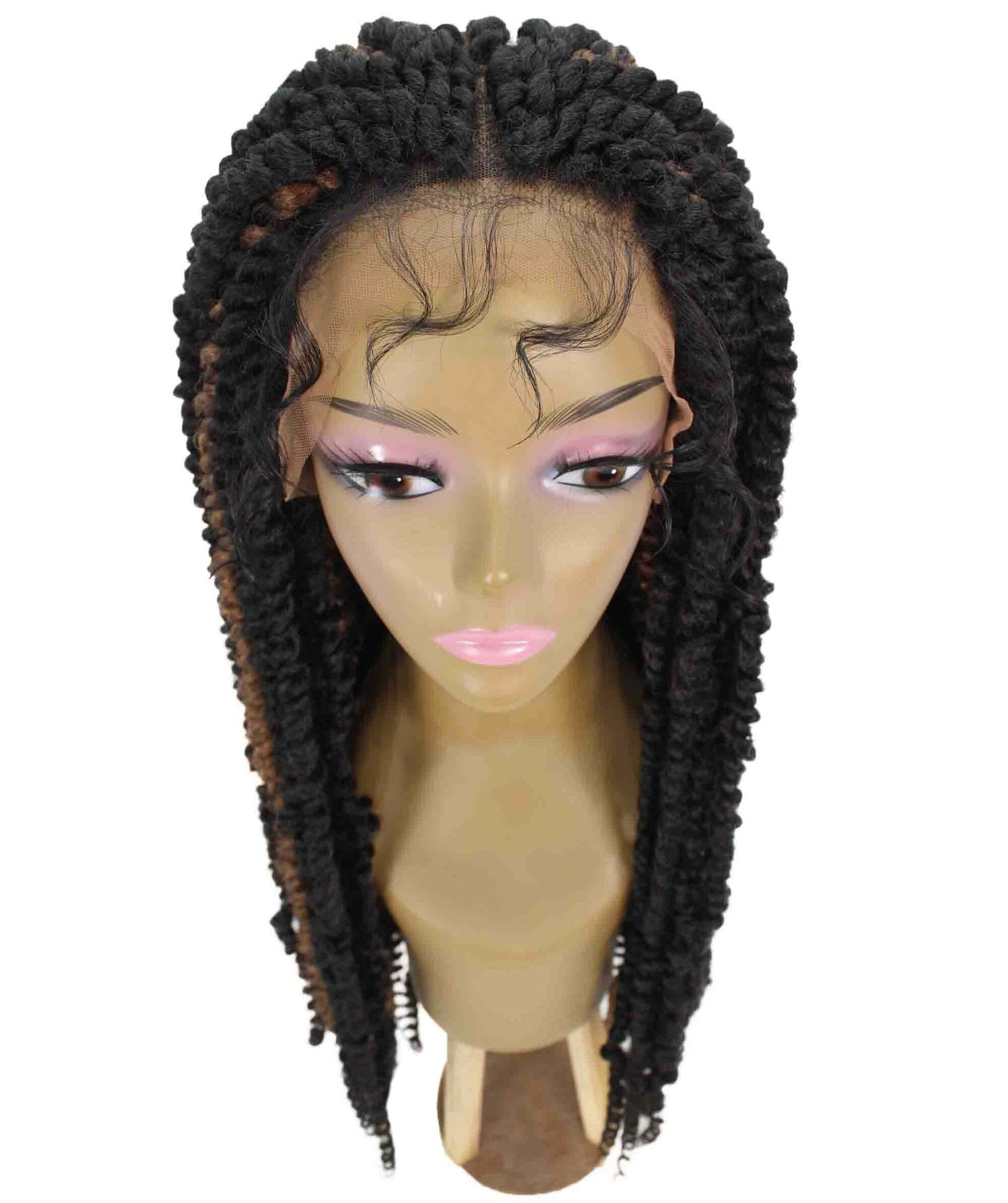 #1B/30HE - Black with Medium Brown Lowlights