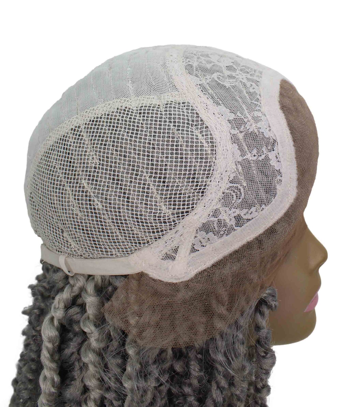 #6890HE - Deep Grey with Light Grey Highlights