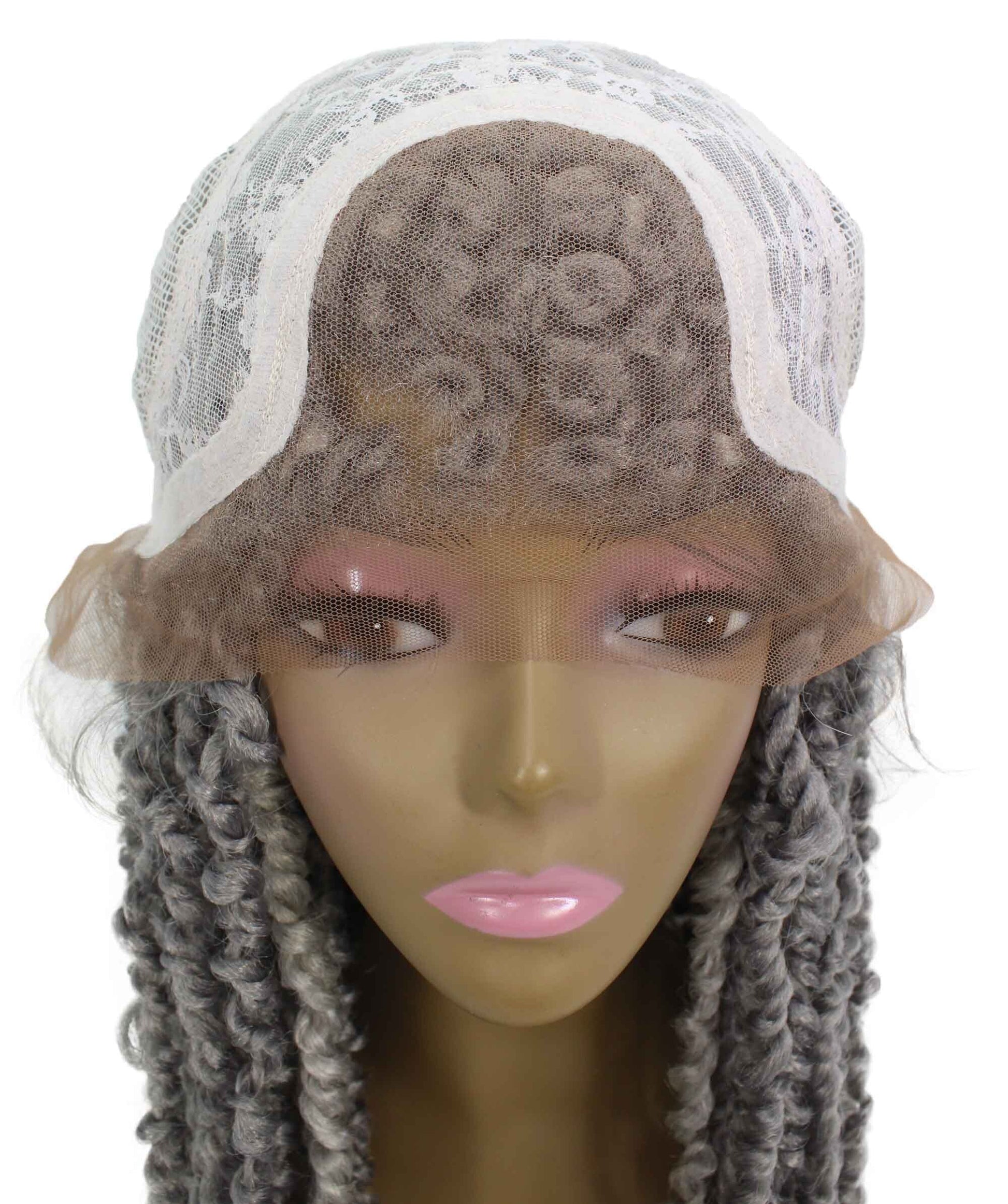 #6890HE - Deep Grey with Light Grey Highlights