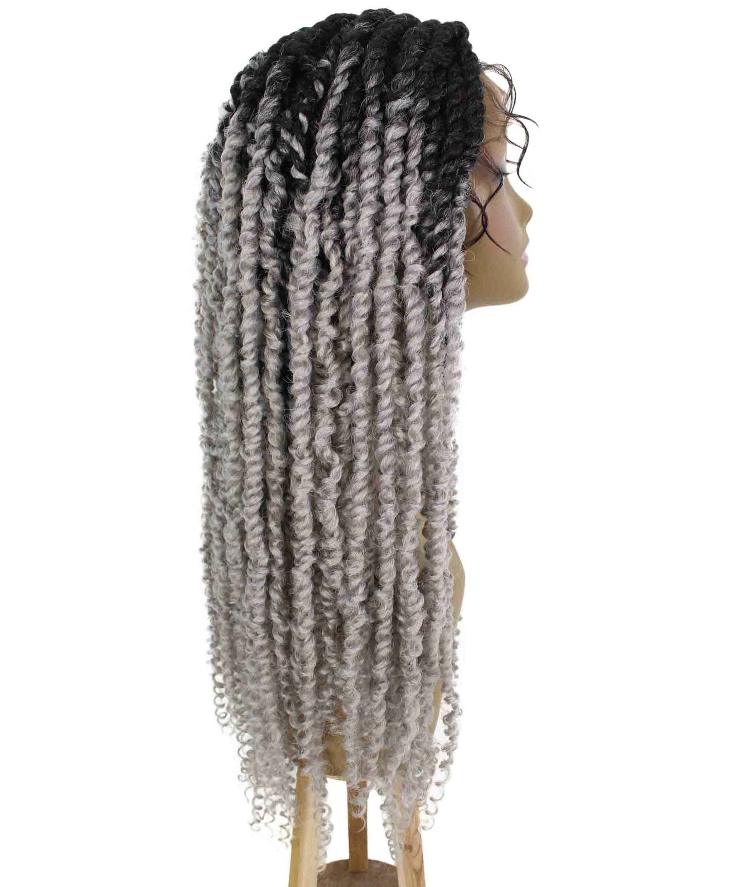 #TT2/GREY - Black to Light Grey Ombre