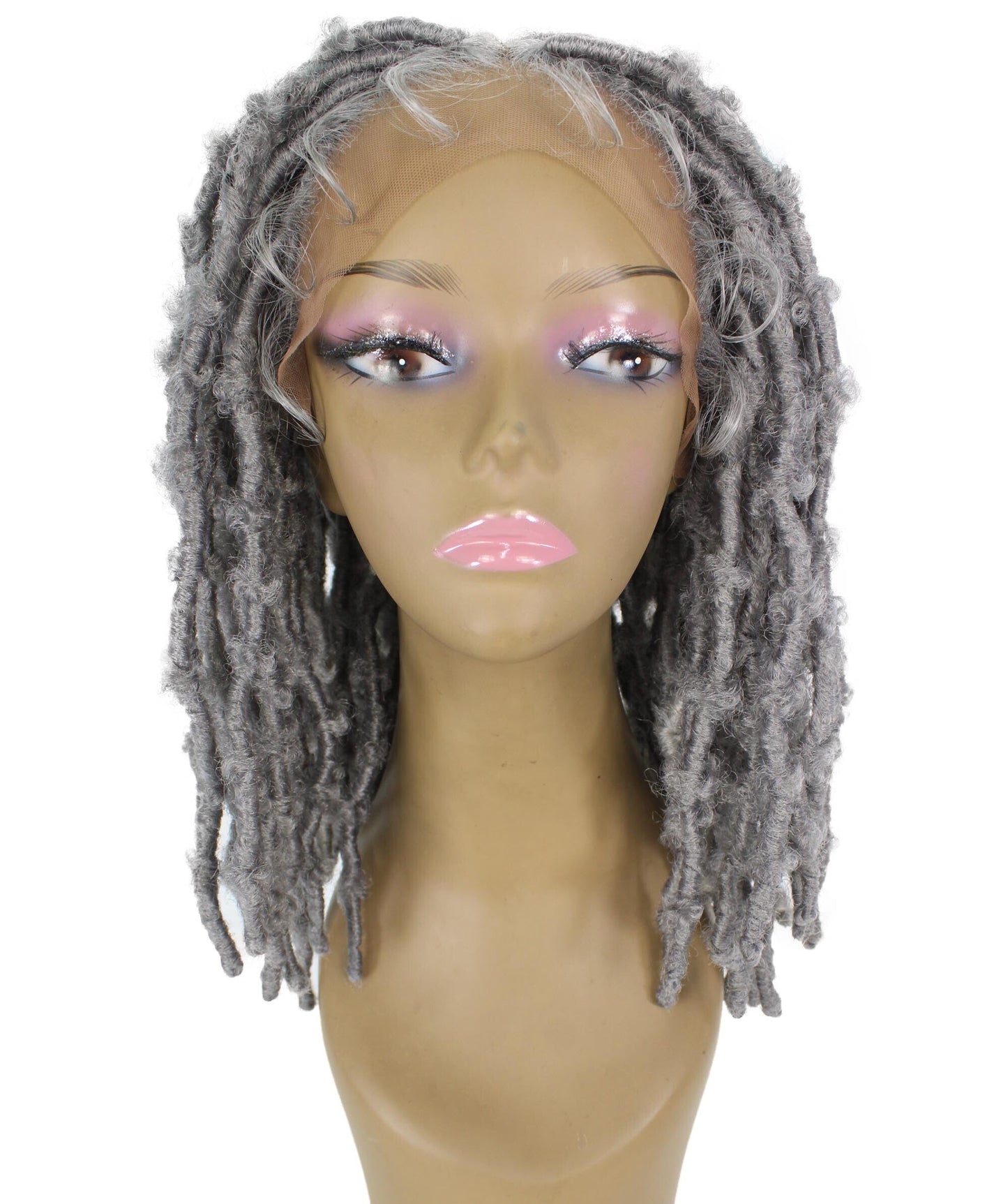 #6890HEN - Deep Grey with Light Grey Highlights