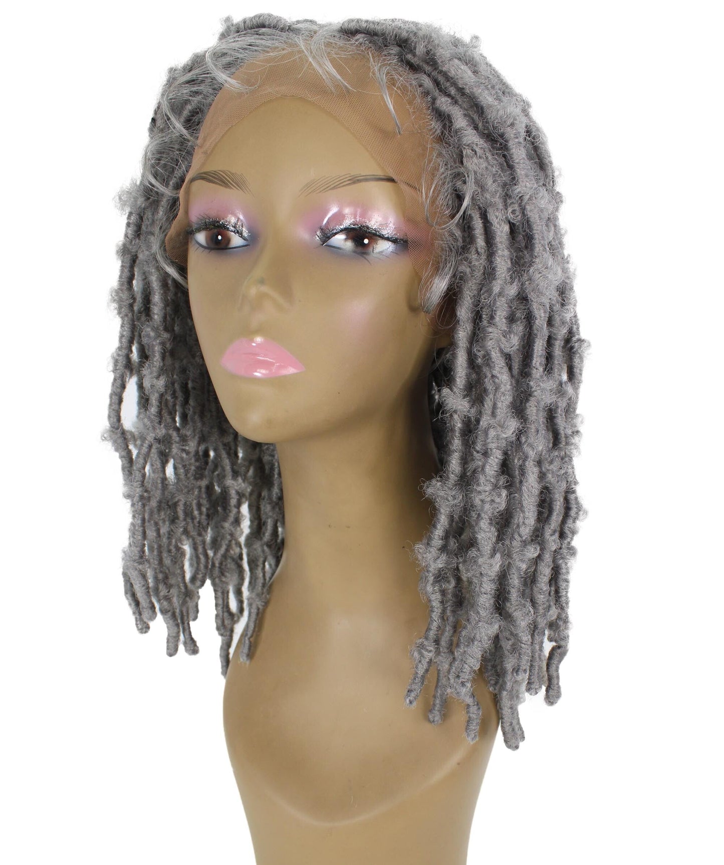 #6890HEN - Deep Grey with Light Grey Highlights