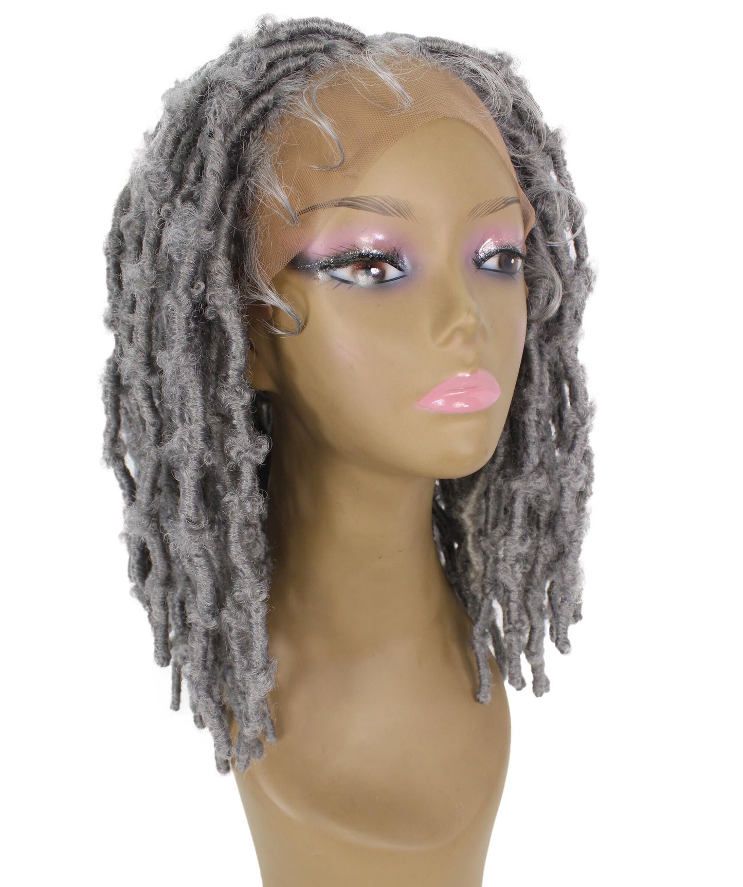 #6890HEN - Deep Grey with Light Grey Highlights