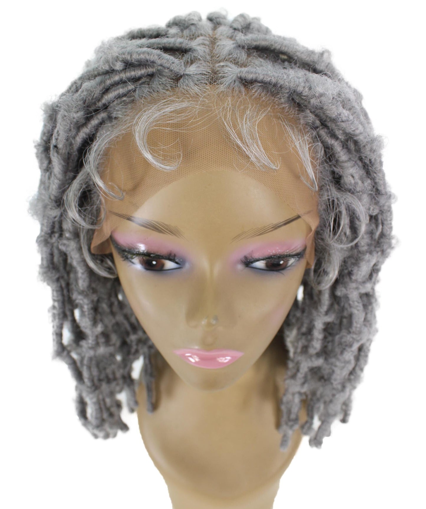 #6890HEN - Deep Grey with Light Grey Highlights