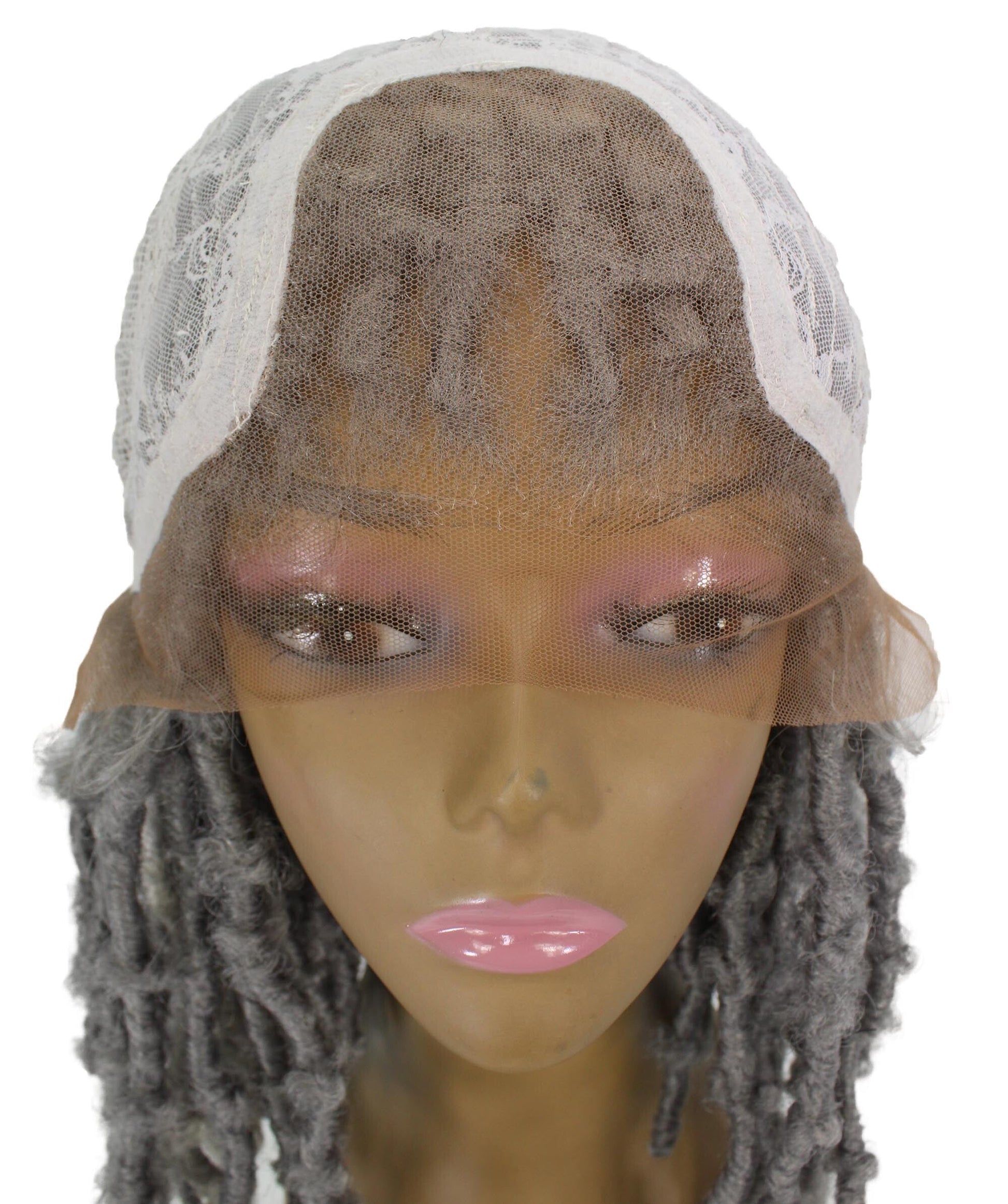 #6890HEN - Deep Grey with Light Grey Highlights