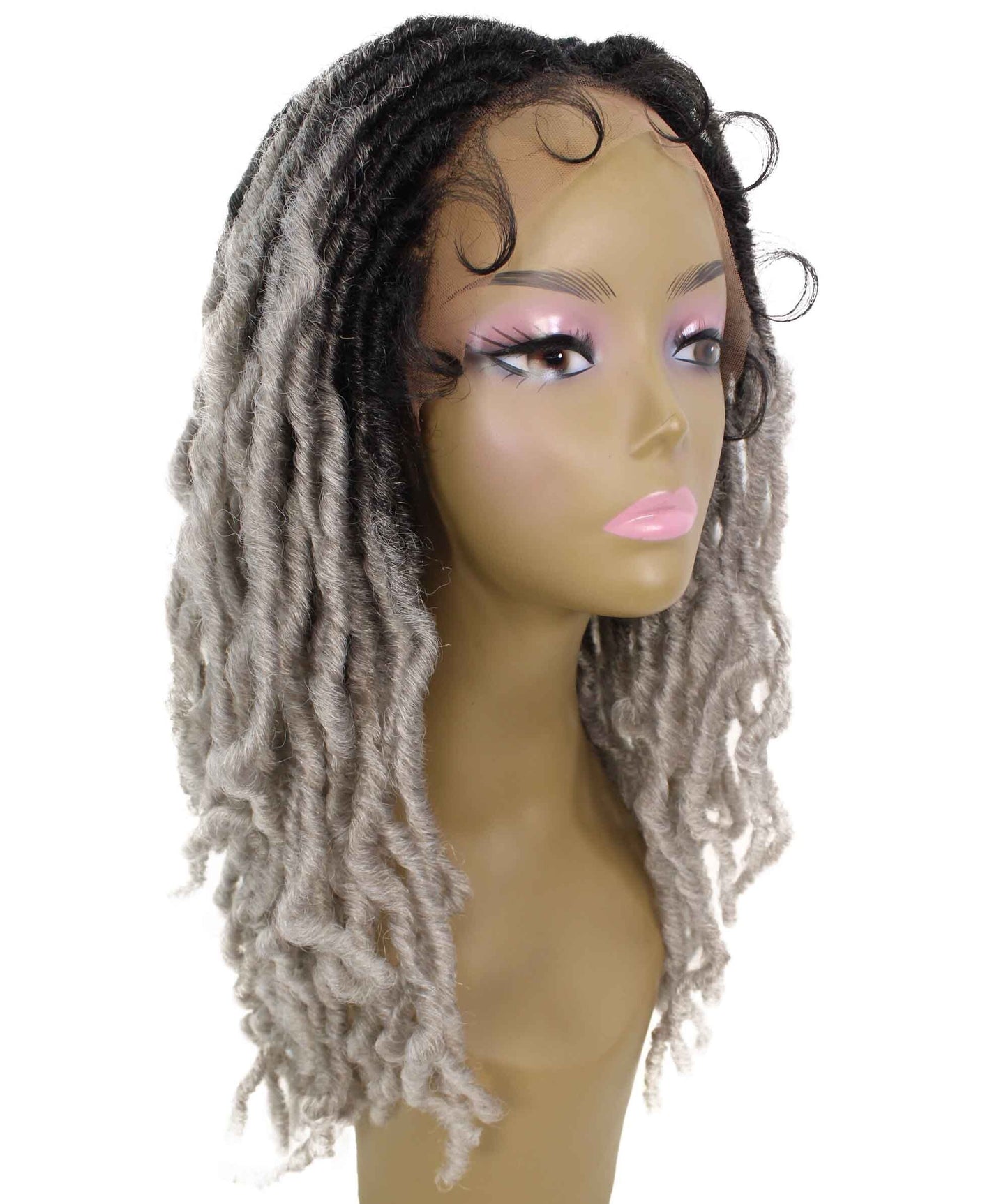 #TT2/GREY - Black to Light Grey Ombre