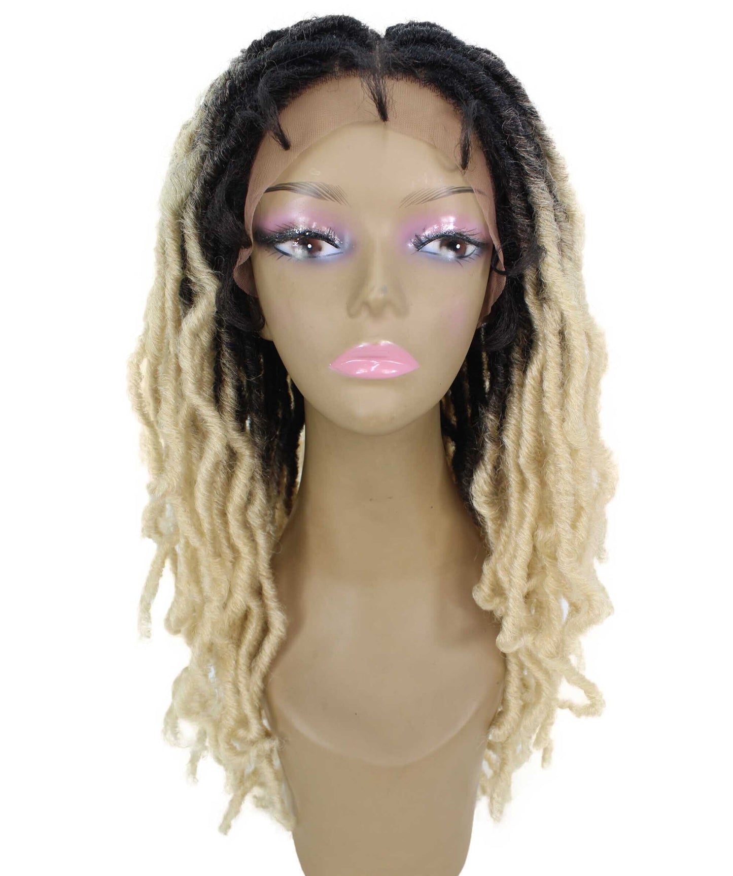 #TT613M - Black to Blonde Ombre