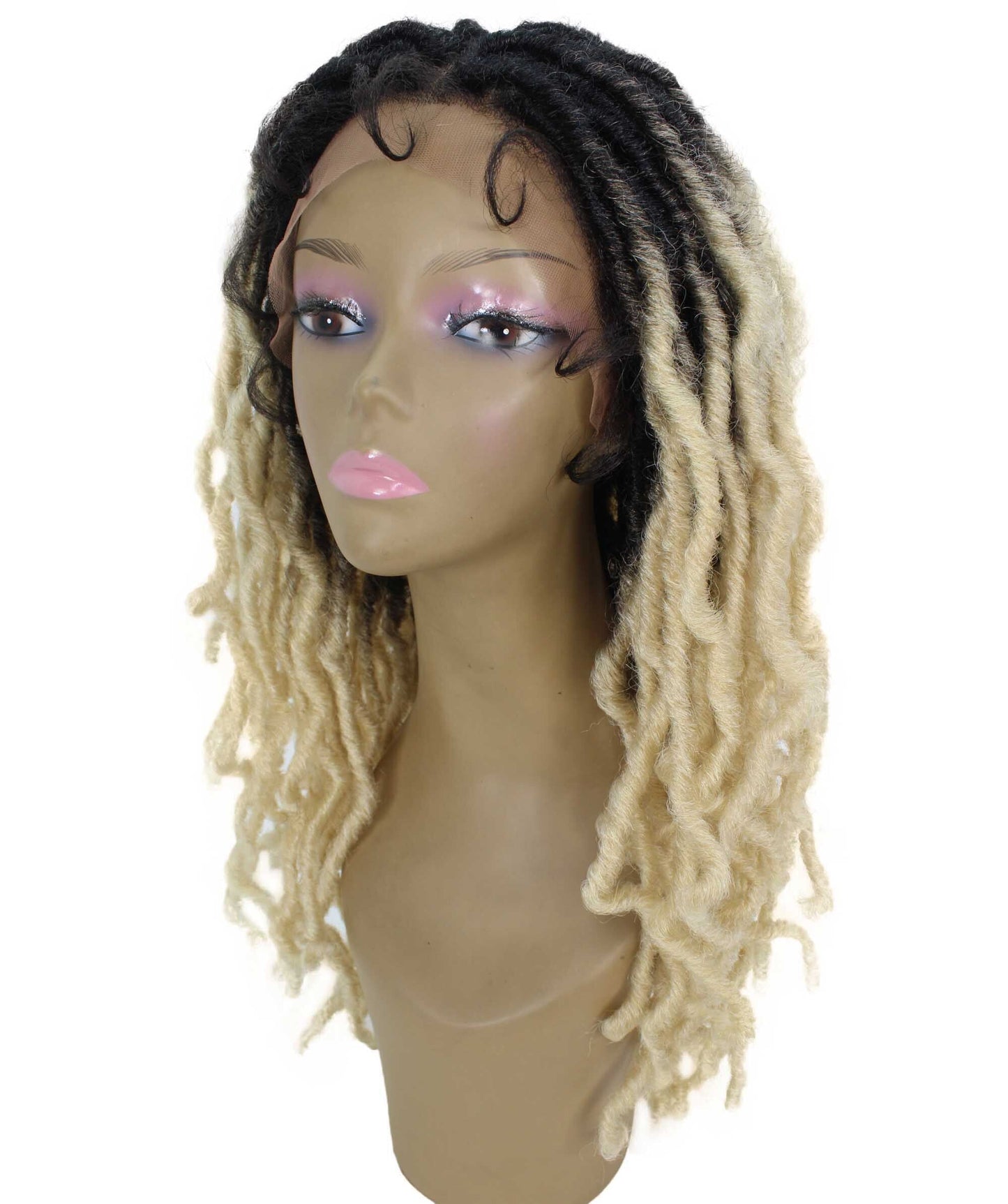 #TT613M - Black to Blonde Ombre
