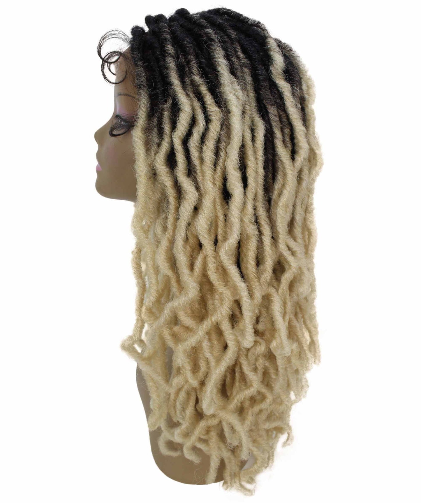#TT613M - Black to Blonde Ombre