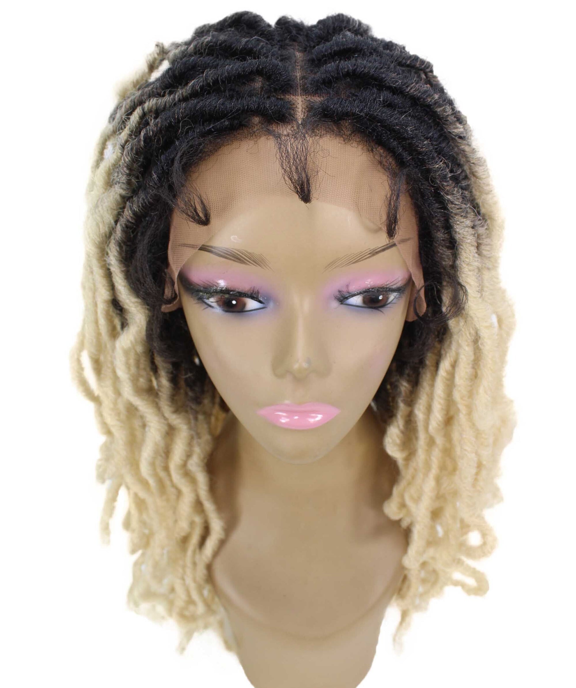 #TT613M - Black to Blonde Ombre