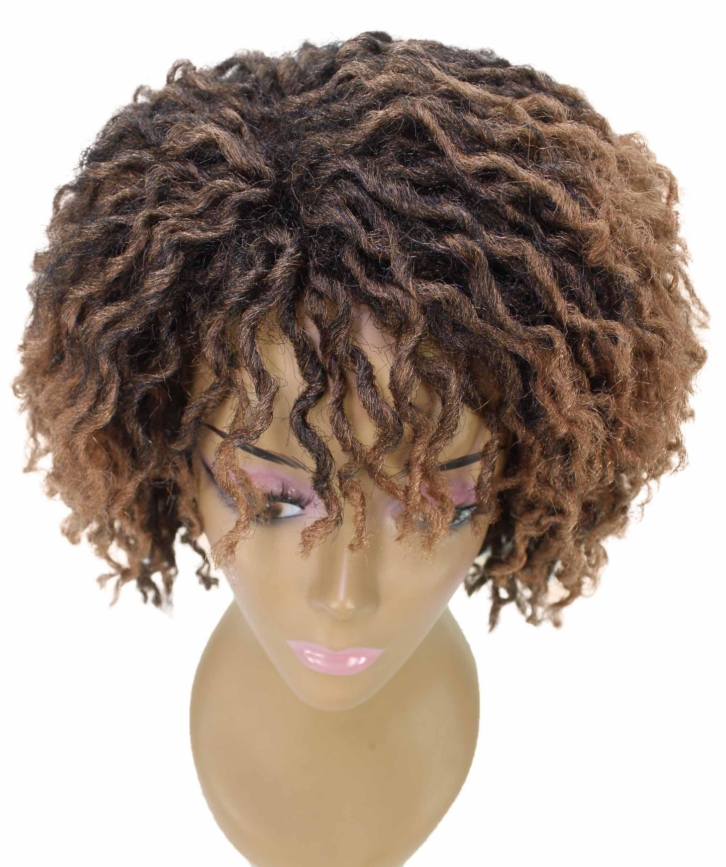 #T1B/27 - Dark Brown with Golden Highlights