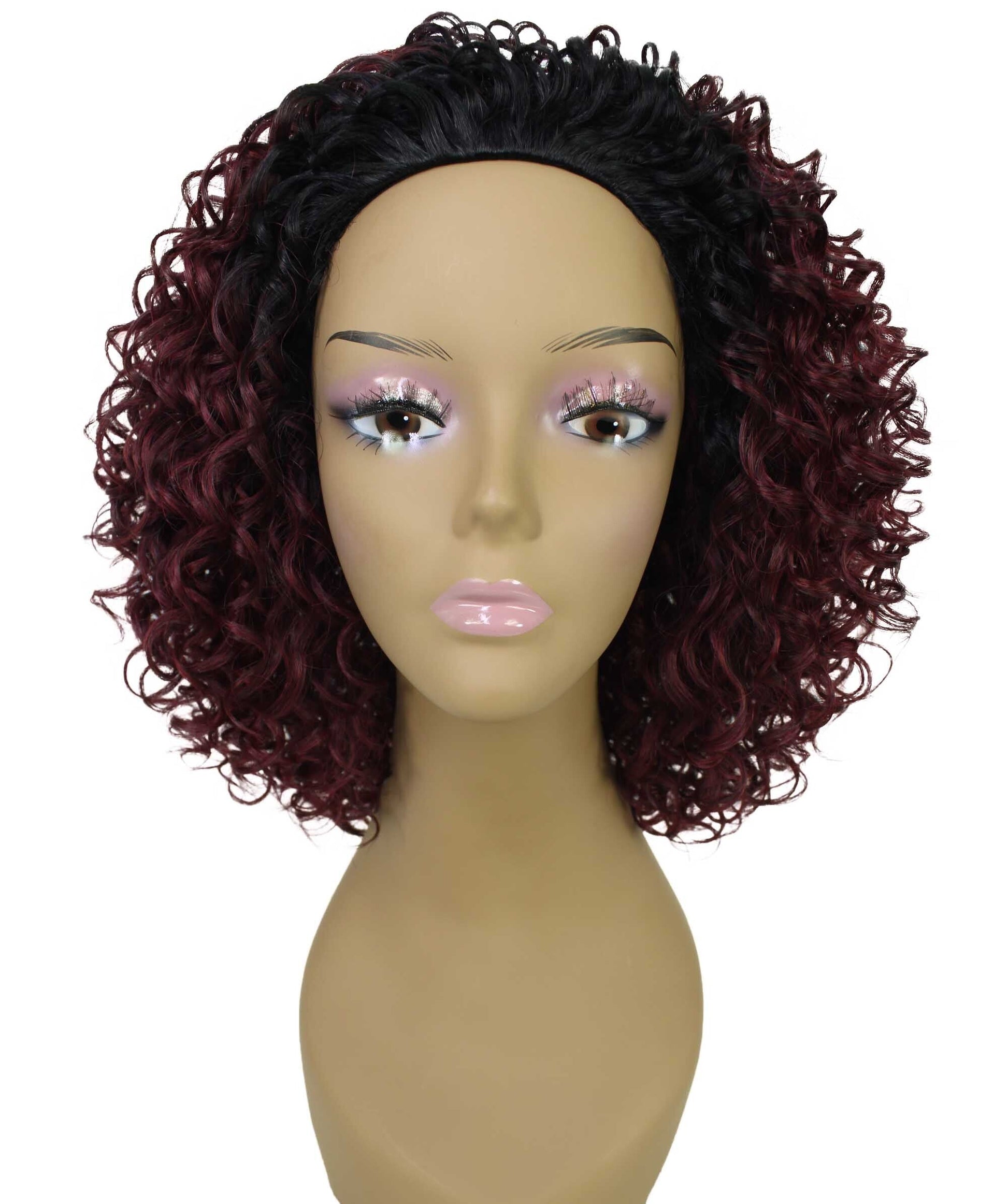 #TT1B/2399N - Deep Pink to Black Blend