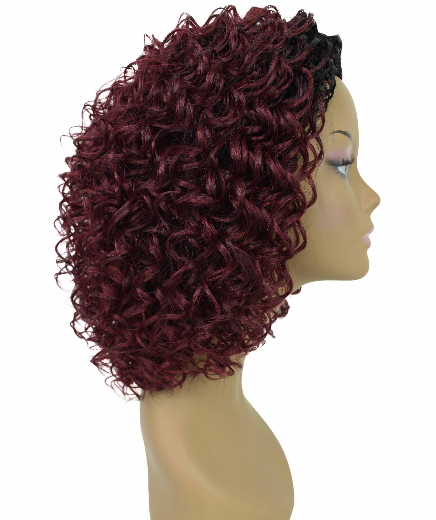 #TT1B/2399N - Deep Pink to Black Blend